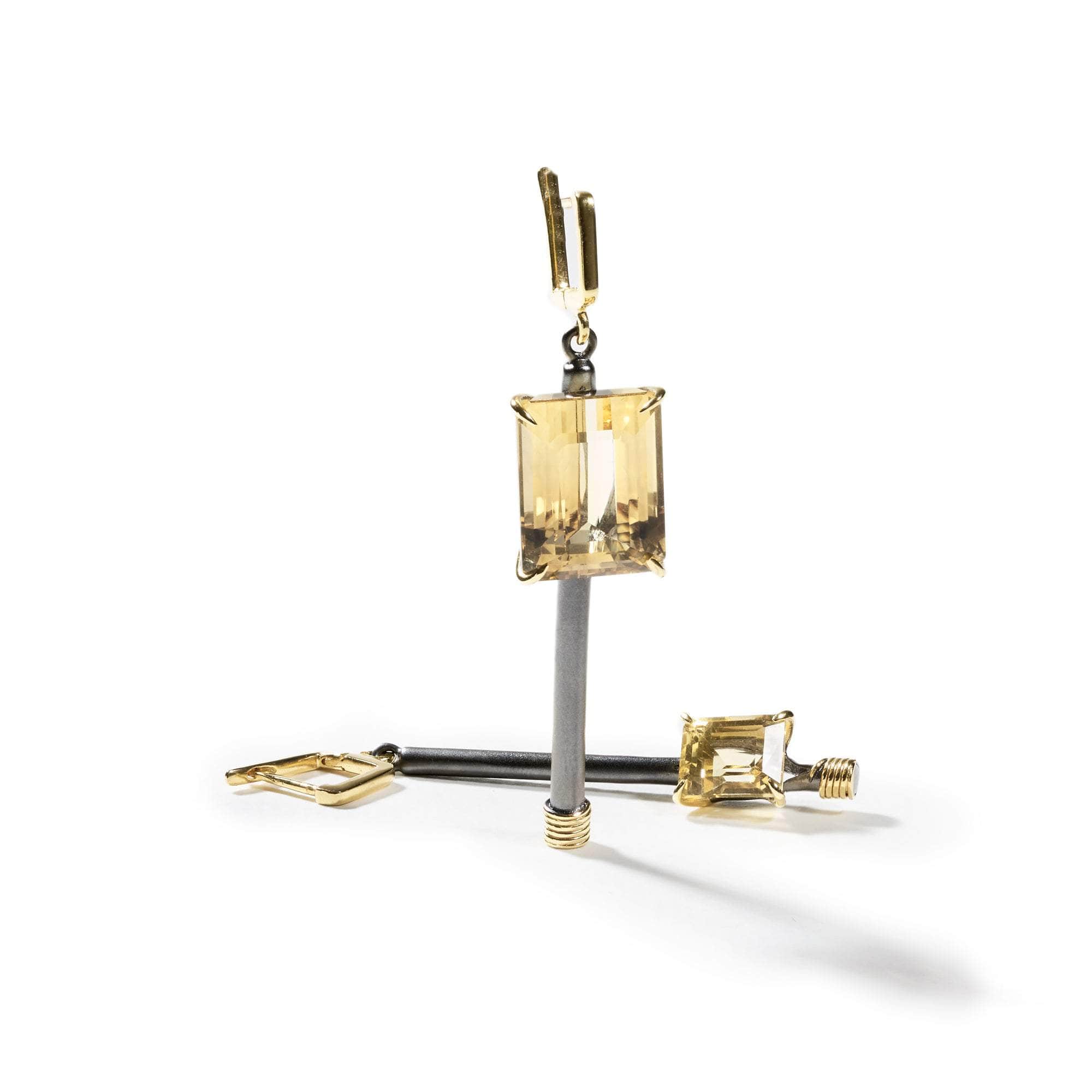 Trane Citrine Earrings GERMAN KABIRSKI