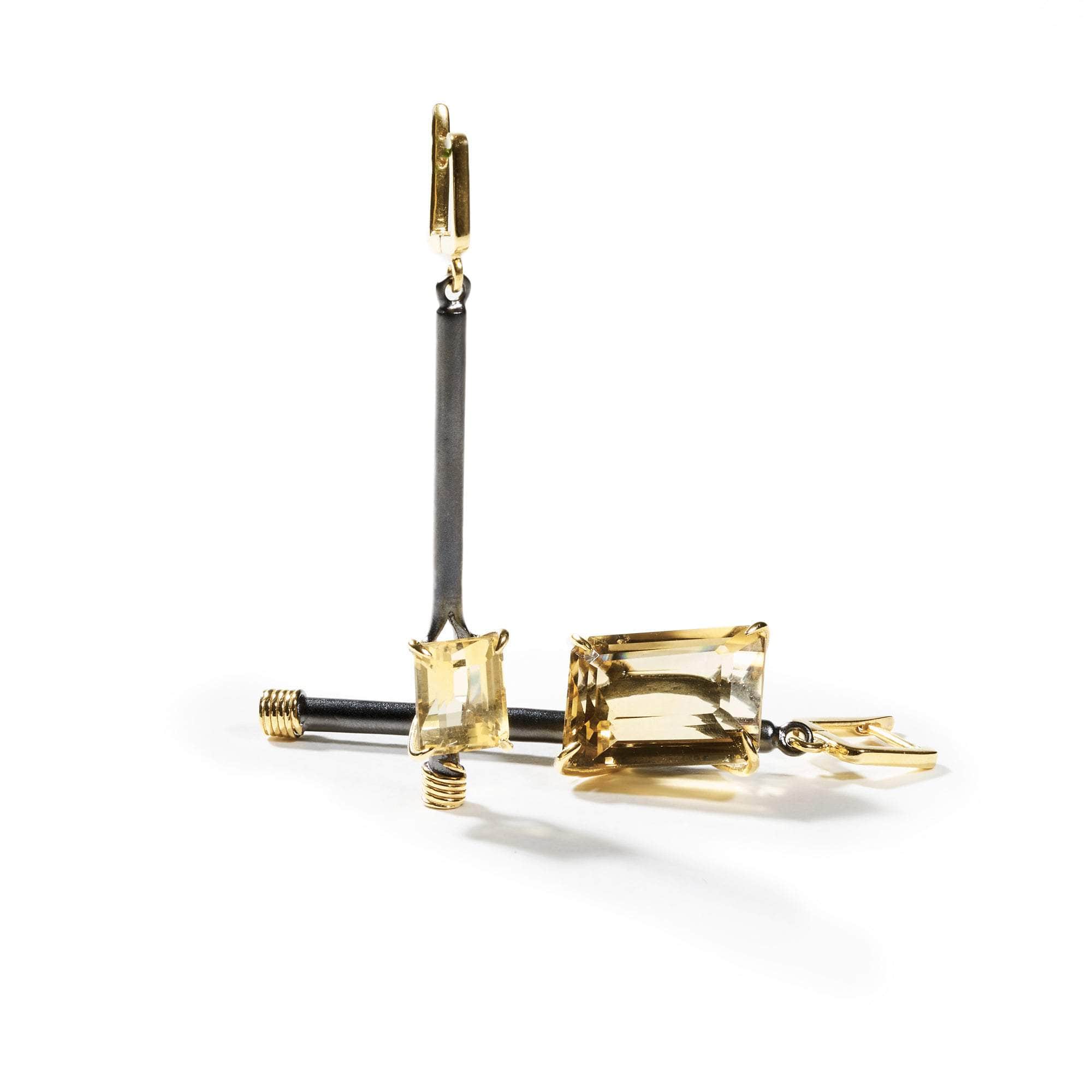 Trane Citrine Earrings GERMAN KABIRSKI