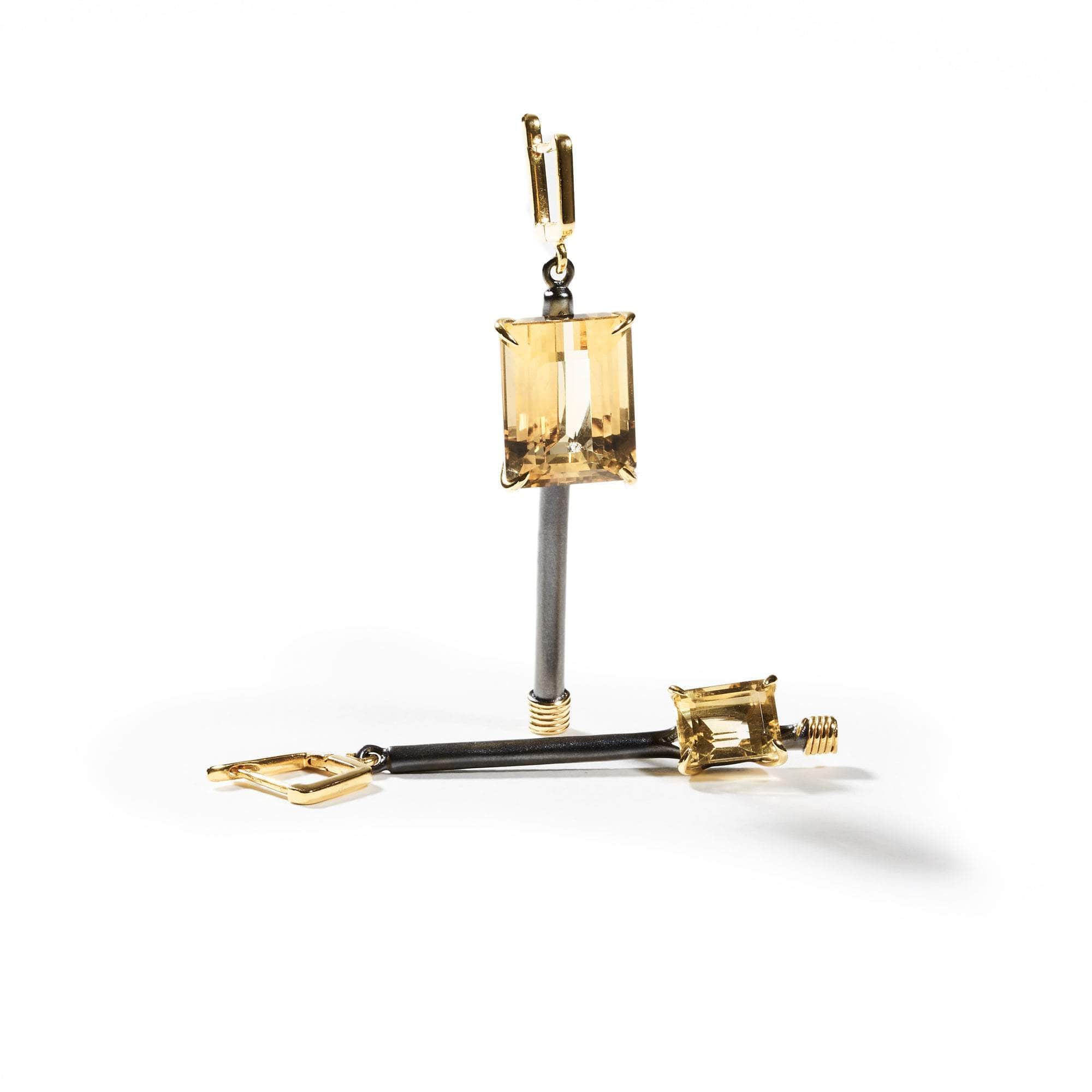Trane Citrine Earrings GERMAN KABIRSKI