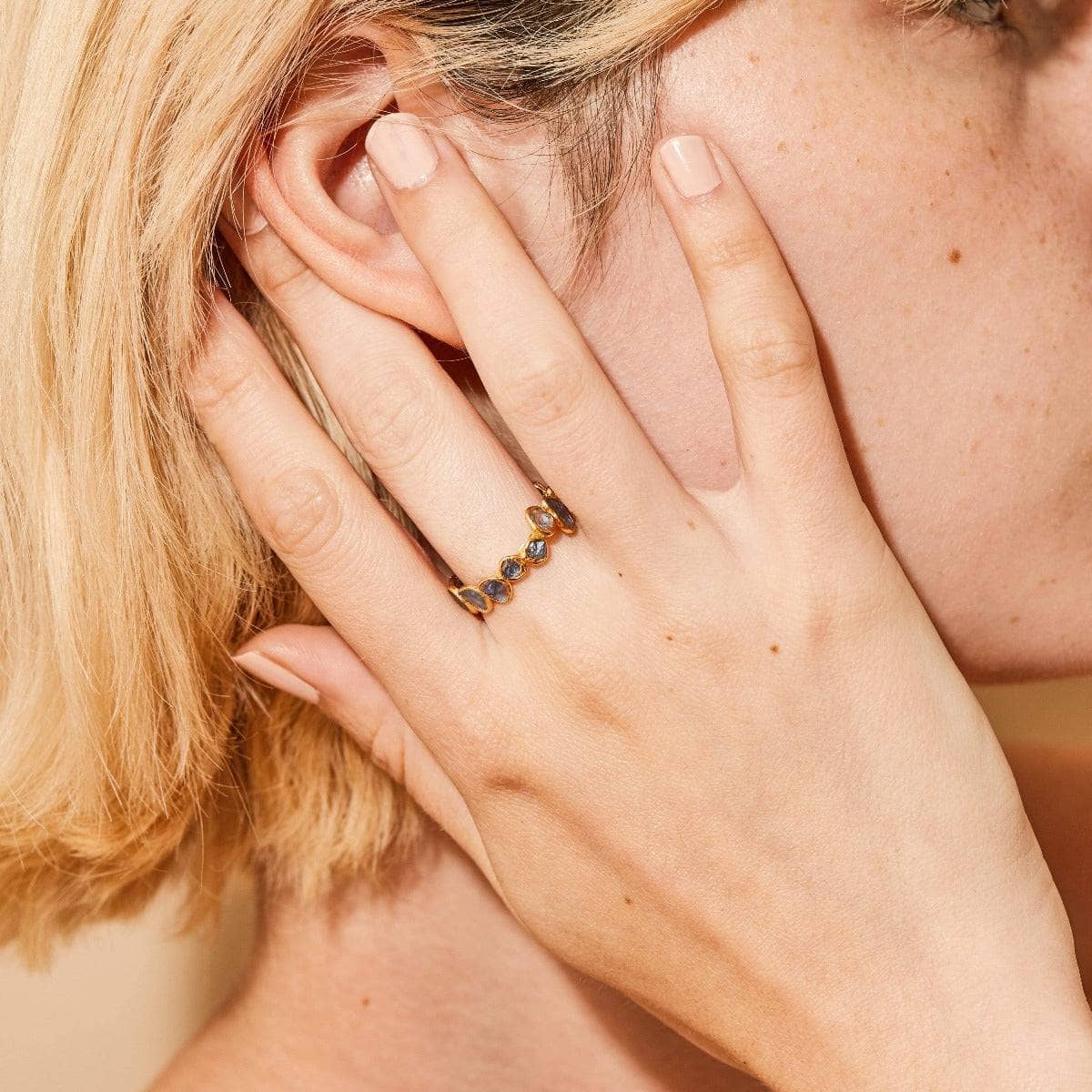 Livia Sapphire Ring GERMAN KABIRSKI