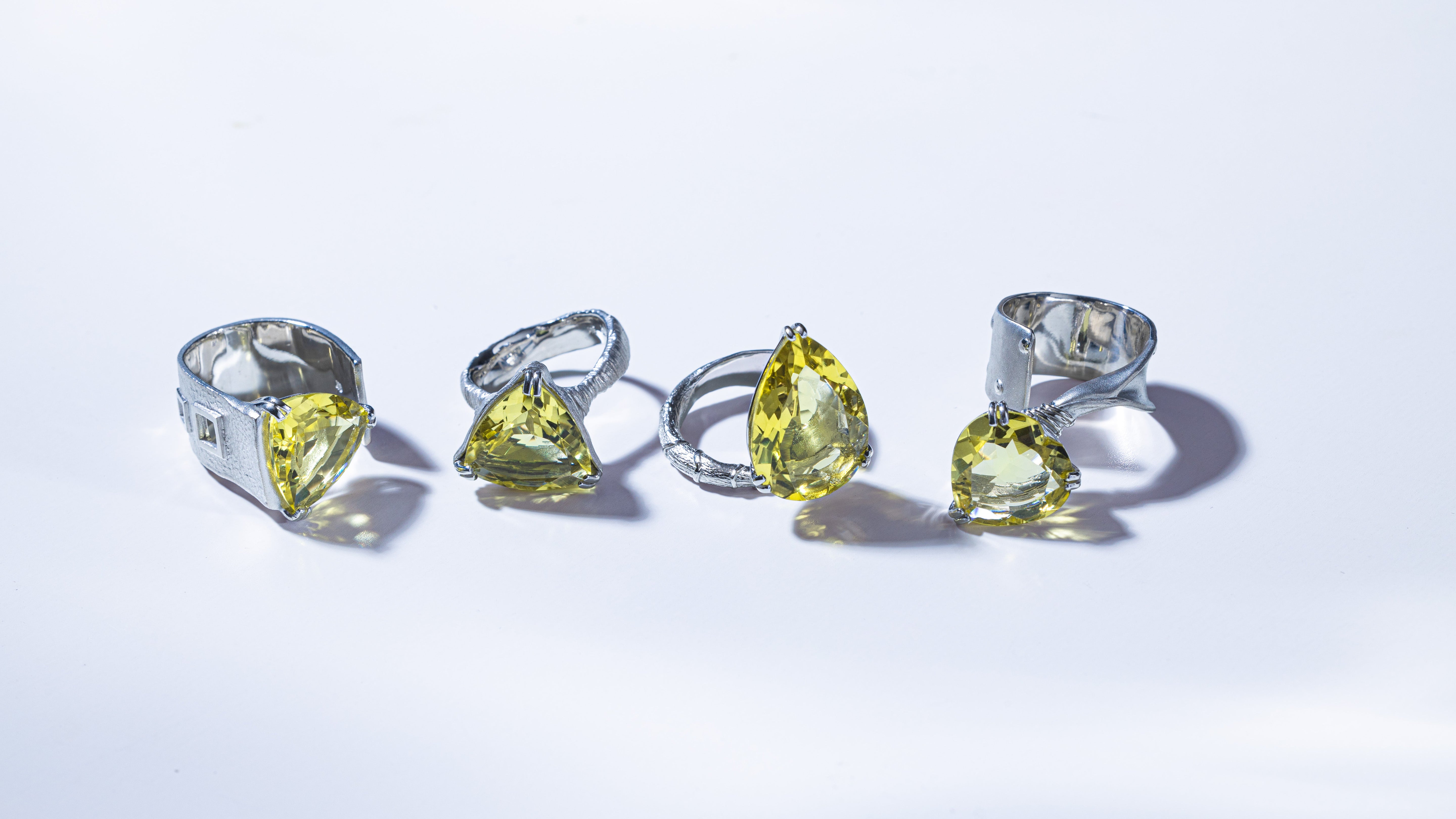 April Birthstones: Lemon & Smoky Quartz