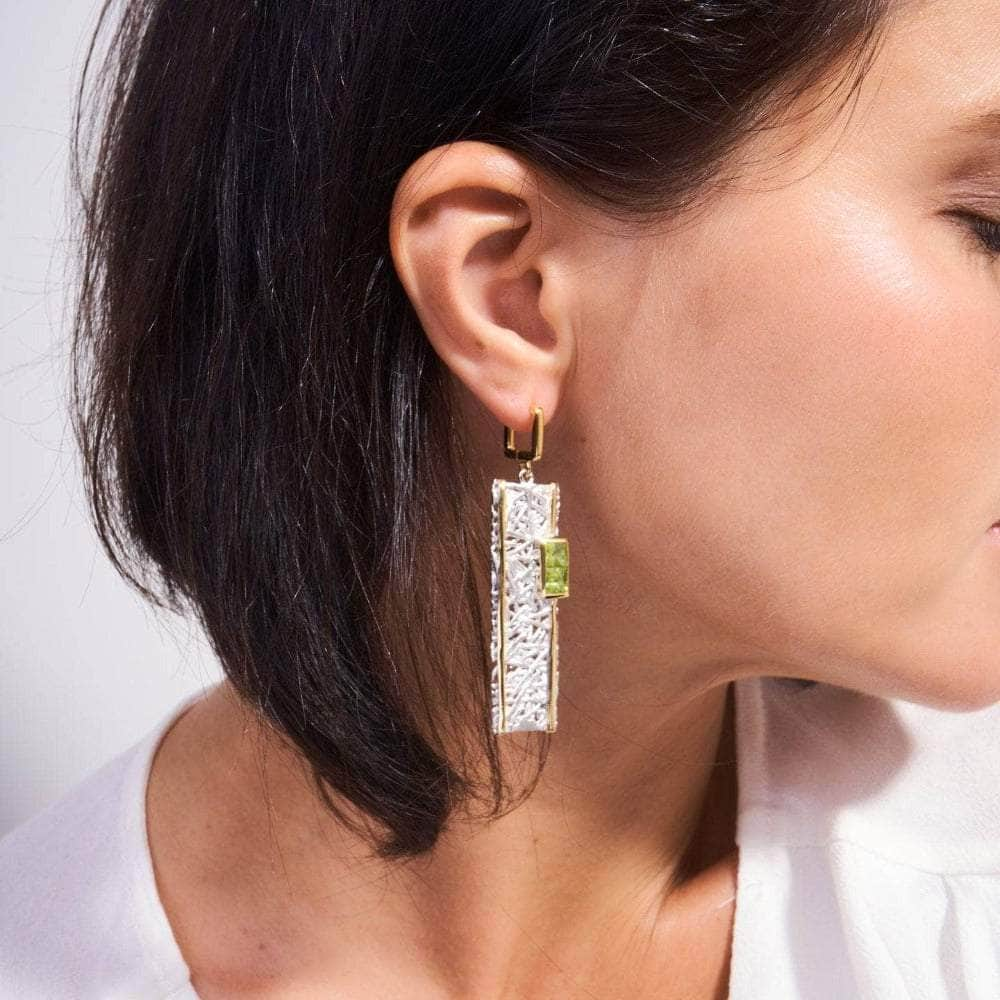 Verina Peridot Earrings GERMAN KABIRSKI