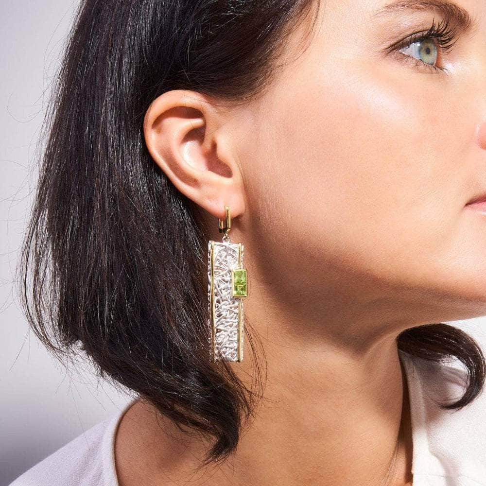 Verina Peridot Earrings