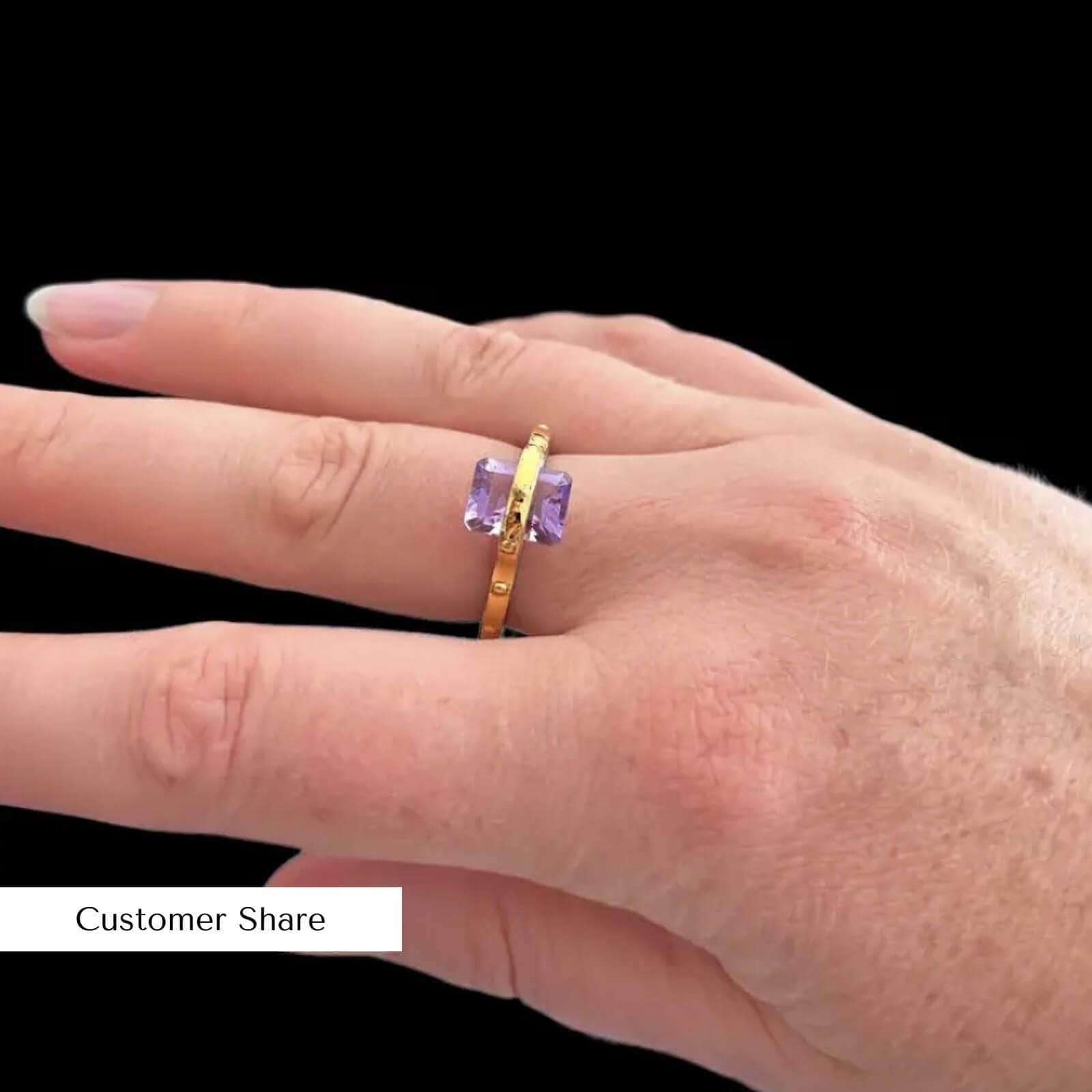 Klemm Amethyst Ring GERMAN KABIRSKI