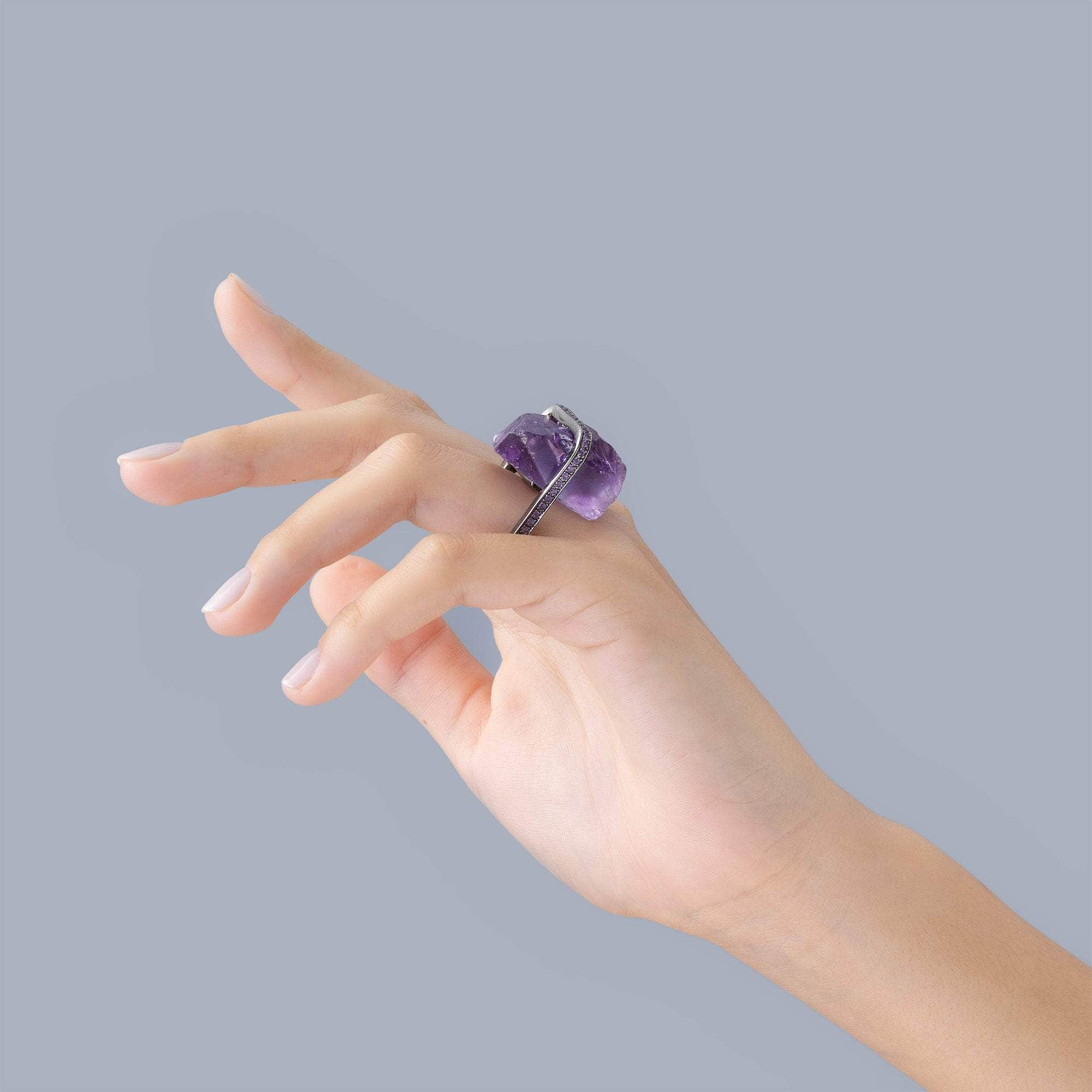 Amadea Amethyst Ring GERMAN KABIRSKI