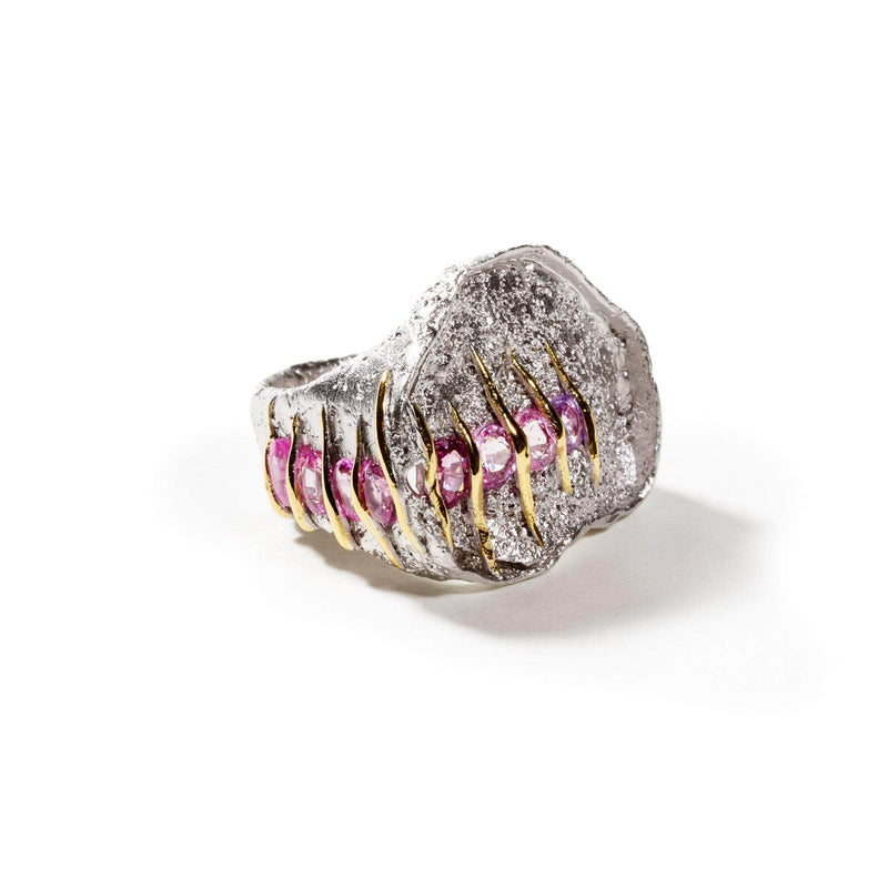 Ring 8.5 Matisse Pink Sapphire Ring Matisse Pink Sapphire Ring, Ring by GERMAN KABIRSKI