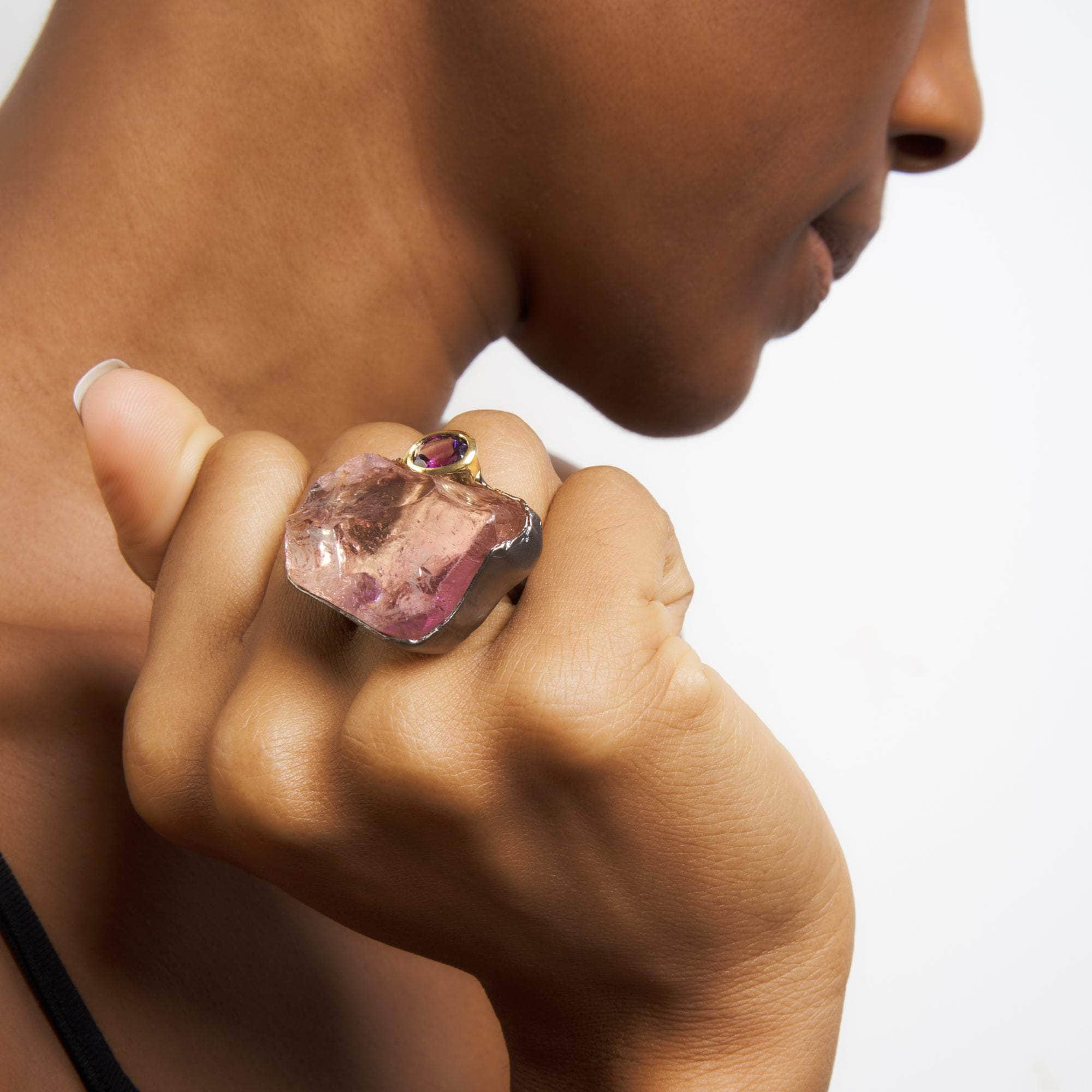 Enes Amethyst Ring GERMAN KABIRSKI