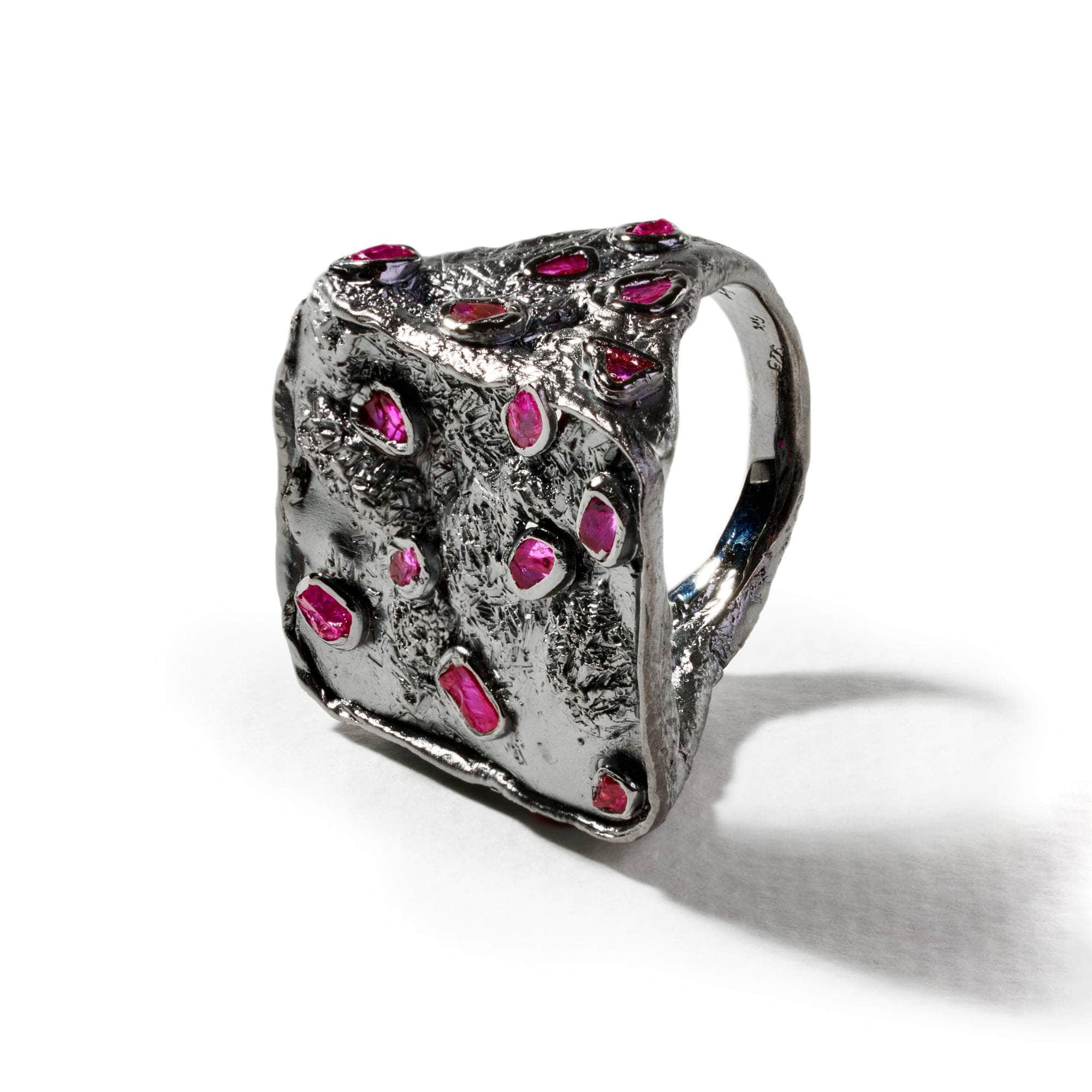 Gotaz Rough Ruby Ring GERMAN KABIRSKI