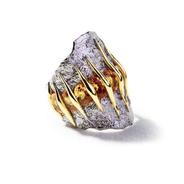 Ring 5.5 Ottis Orange Sapphire Ring Ottis Orange Sapphire Ring, Ring by GERMAN KABIRSKI