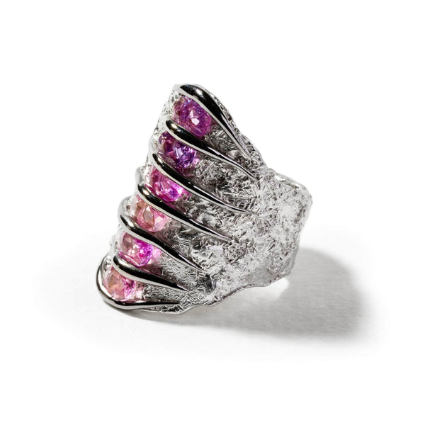 Ring 7.5 Latz Pink Sapphire Ring Latz Pink Sapphire Ring, Ring by GERMAN KABIRSKI