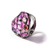 Ness Ruby Rough and Pink Sapphire Ring GERMAN KABIRSKI