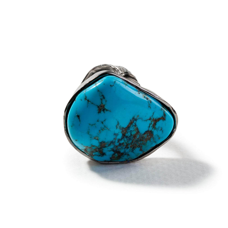 Deval Rough Turquoise Ring GERMAN KABIRSKI