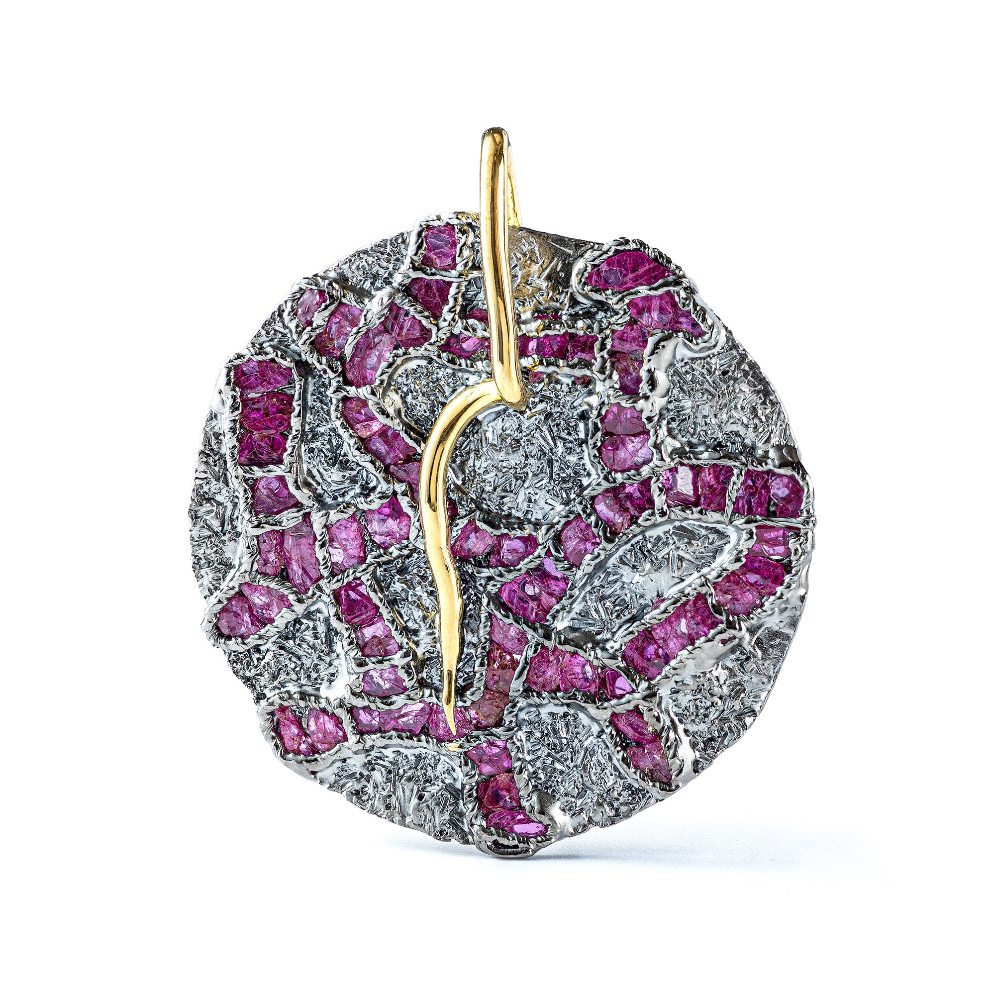 Perkon Rough Ruby Pendant