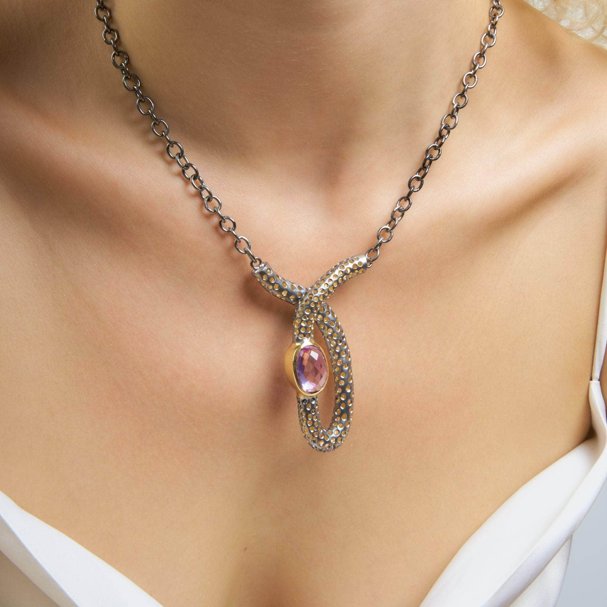 Syree Amethyst Necklace GERMAN KABIRSKI