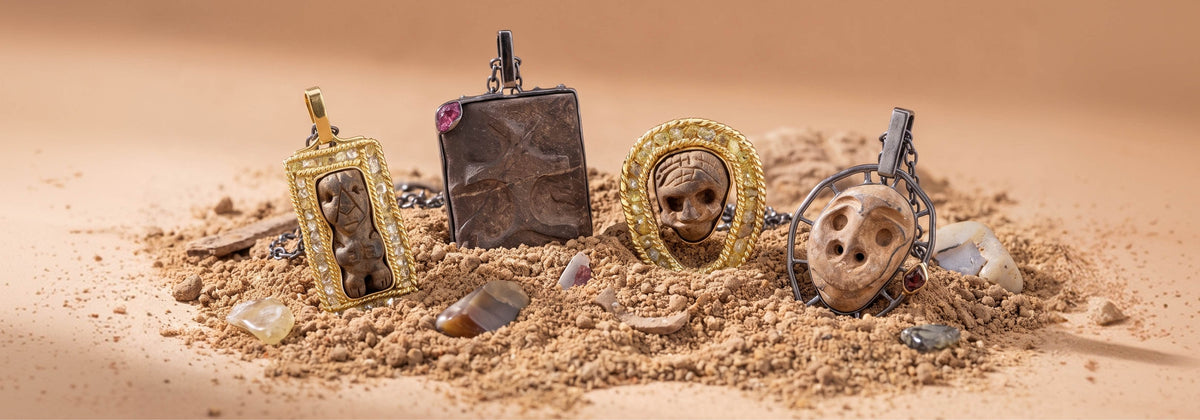 eye idol meaning artifact jewelry by german kabirski