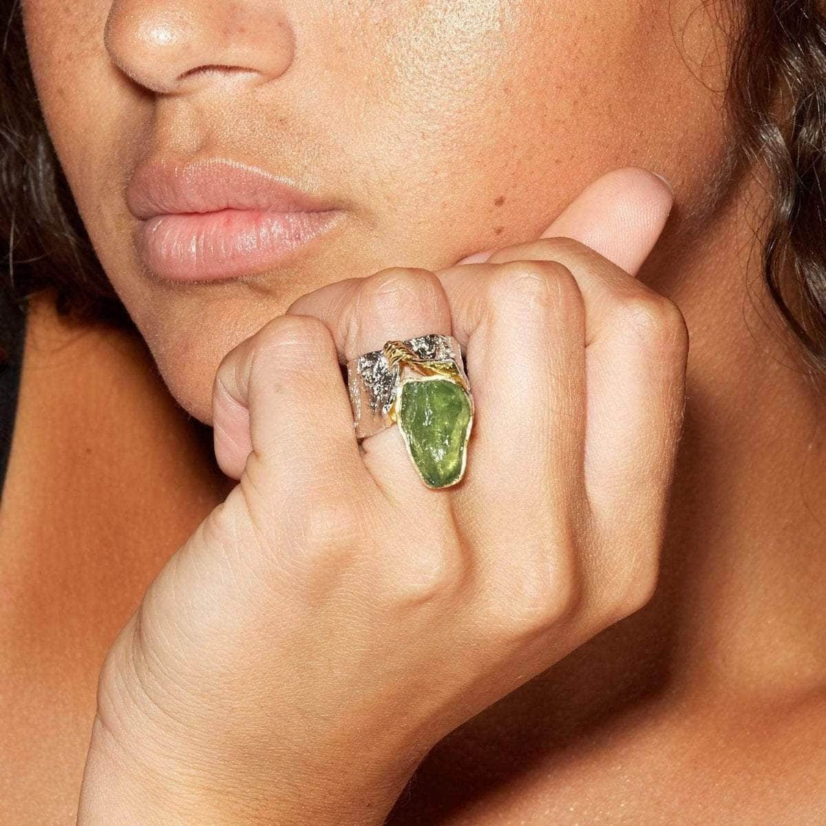 Corliss Peridot Ring GERMAN KABIRSKI