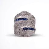 Ring Adan Blue Sapphire Ring Adan Blue Sapphire Ring, Ring by GERMAN KABIRSKI