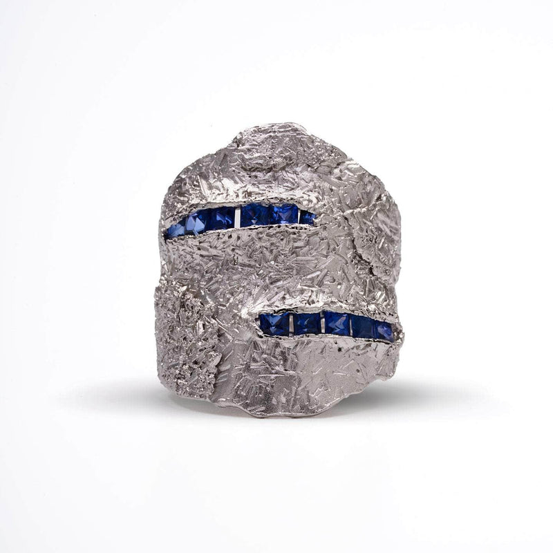 Adan Blue Sapphire Ring GERMAN KABIRSKI