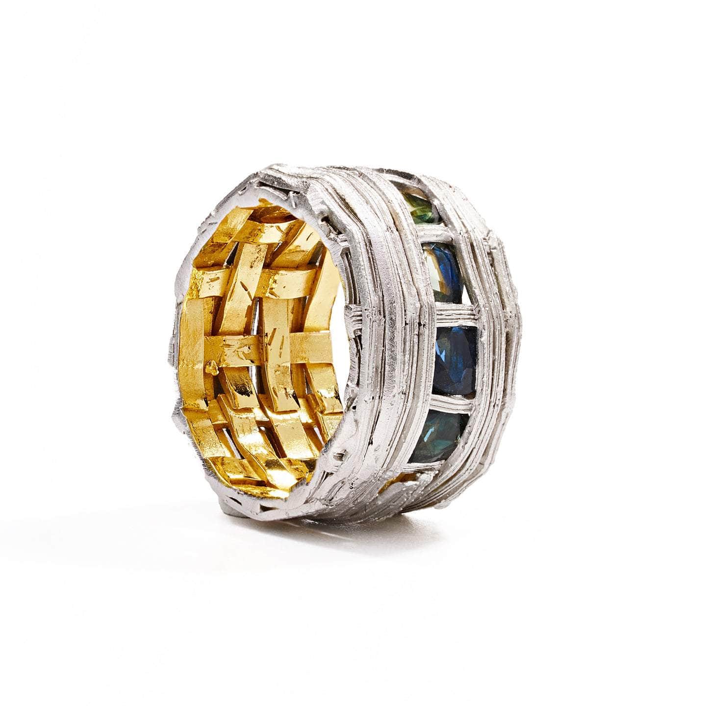 Binne Blue Sapphire Ring GERMAN KABIRSKI