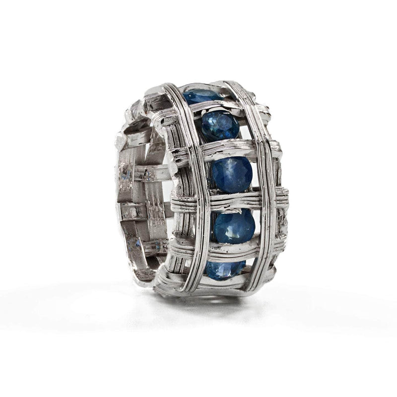 Teni Blue Sapphire Ring GERMAN KABIRSKI