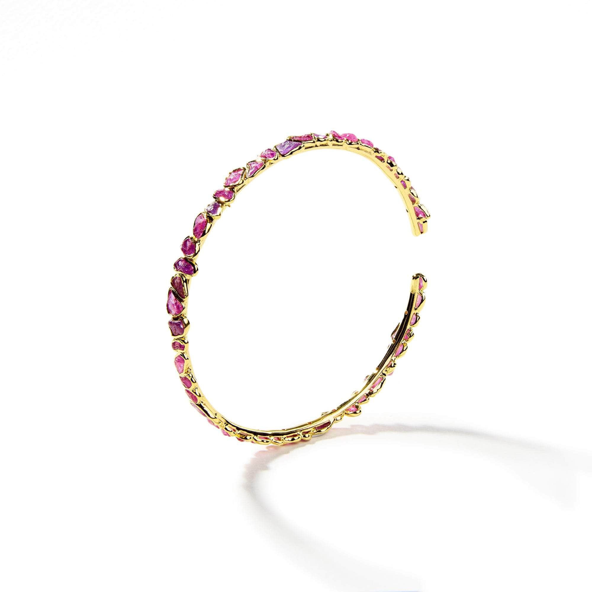 Marisa Pink Sapphire Bangle GERMAN KABIRSKI