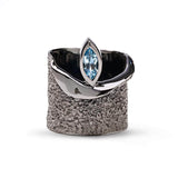 Ring Eartha Blue Topaz Ring Eartha Blue Topaz Ring, Ring by GERMAN KABIRSKI