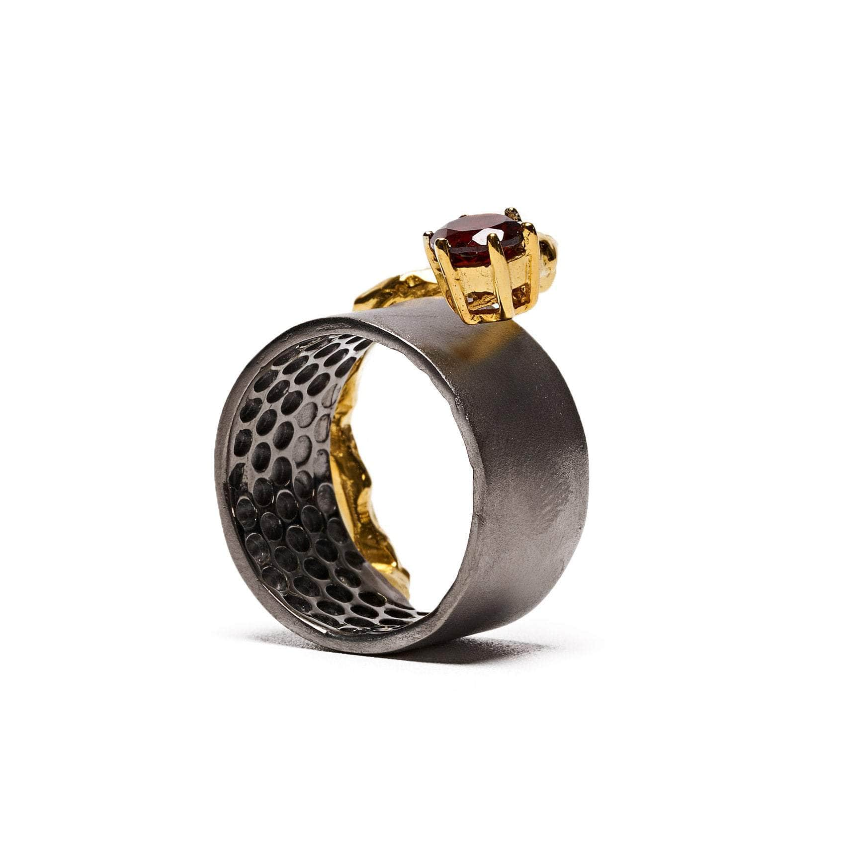 Rowena Garnet Ring GERMAN KABIRSKI