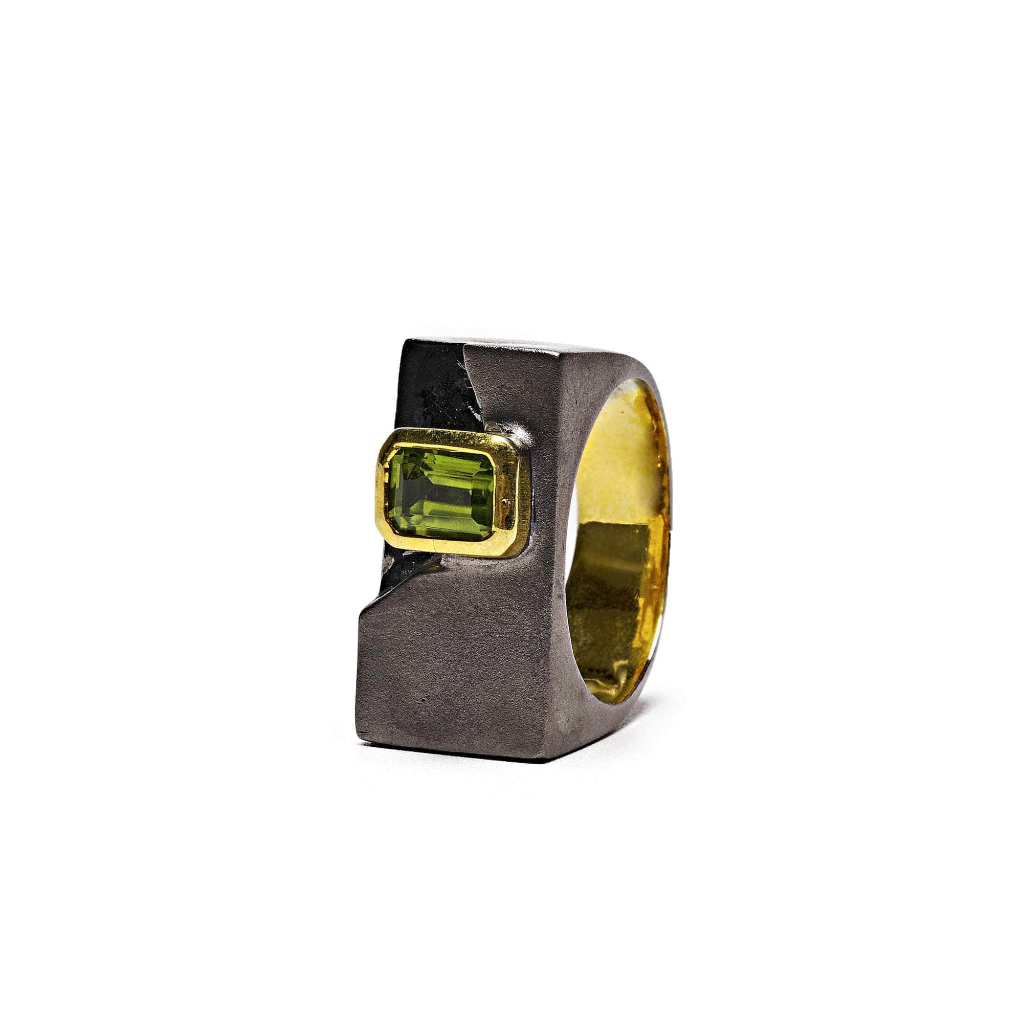 Orgo Peridot Ring GERMAN KABIRSKI