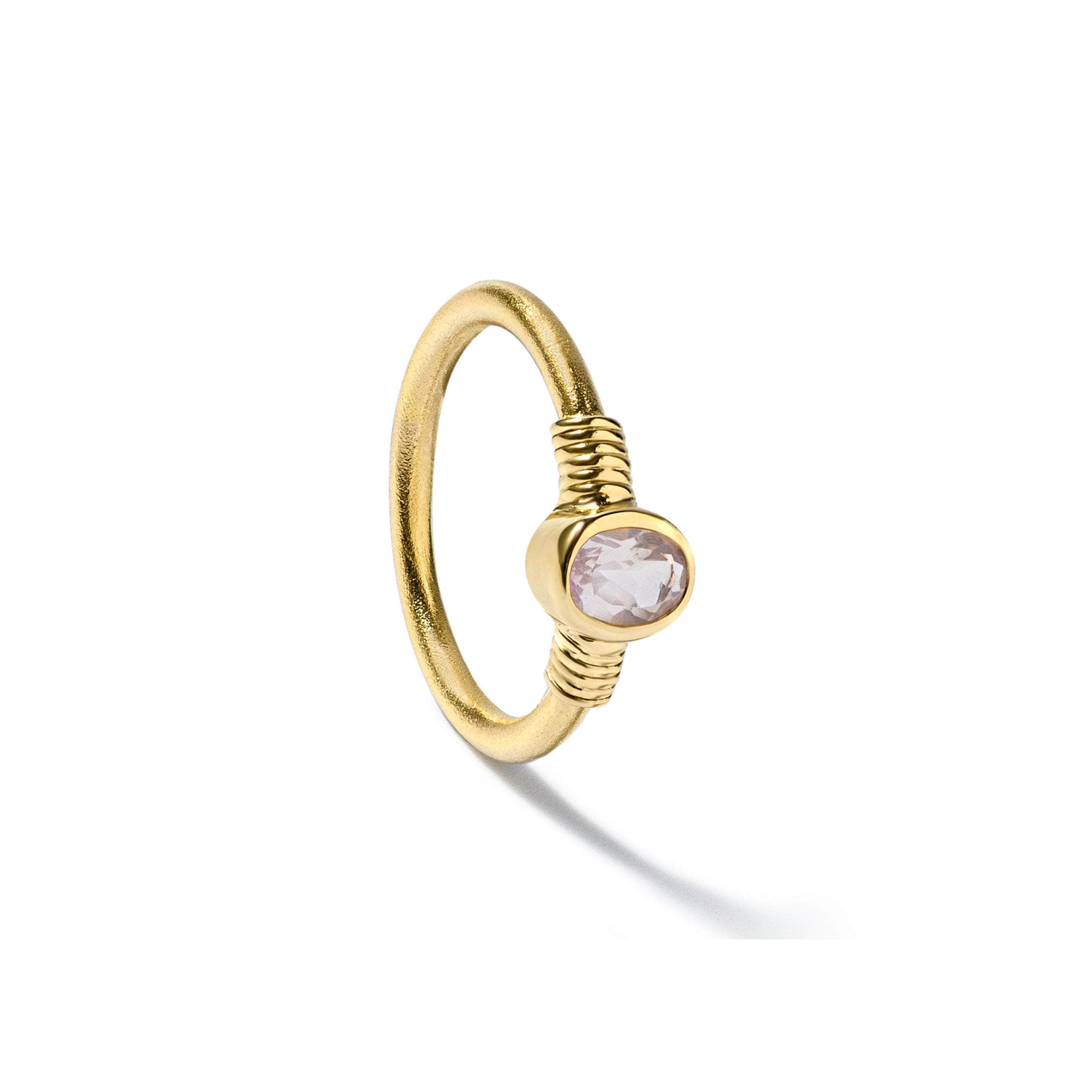 Edor Rose Quartz Ring (Gold 18K) GERMAN KABIRSKI