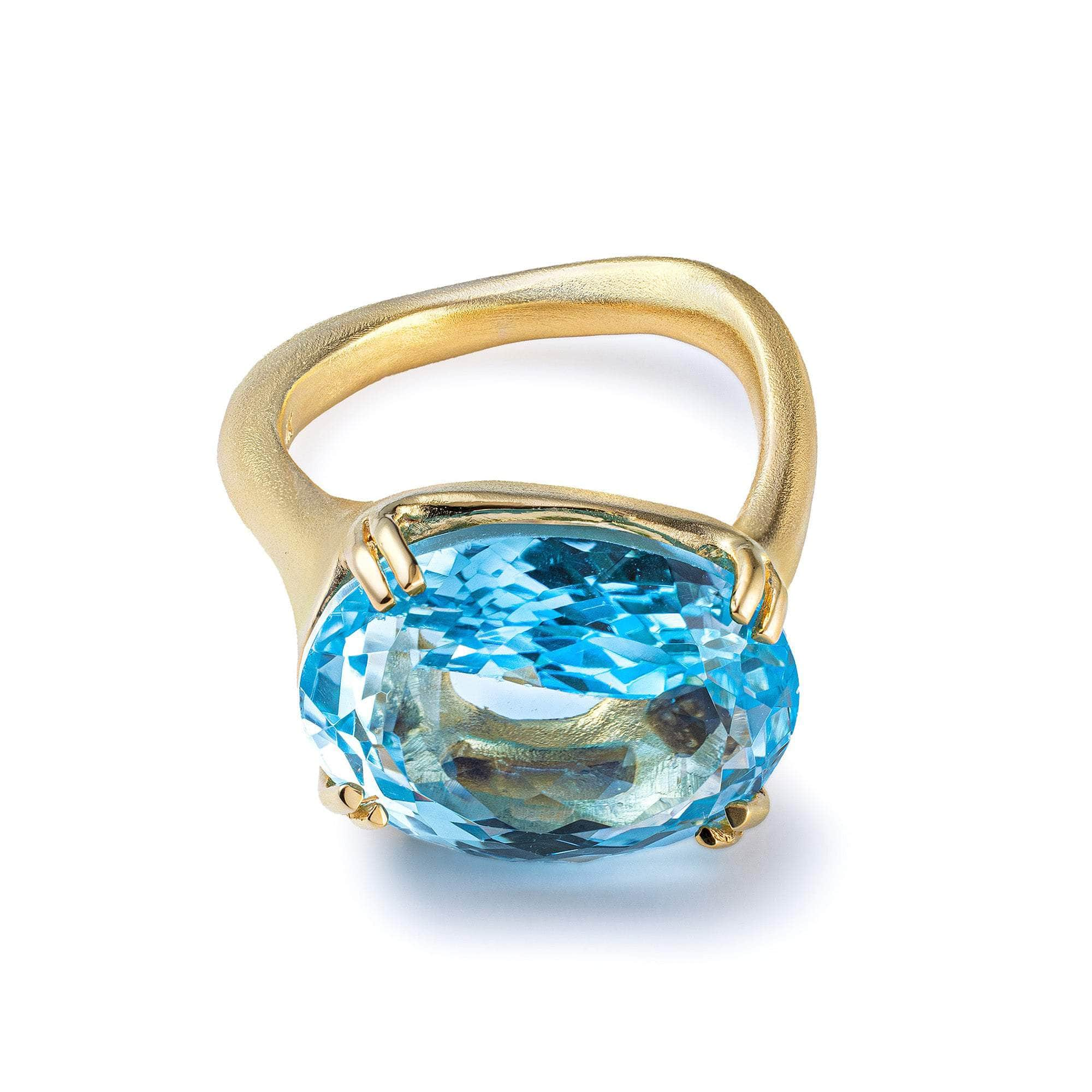 Erya Blue Topaz Ring GERMAN KABIRSKI