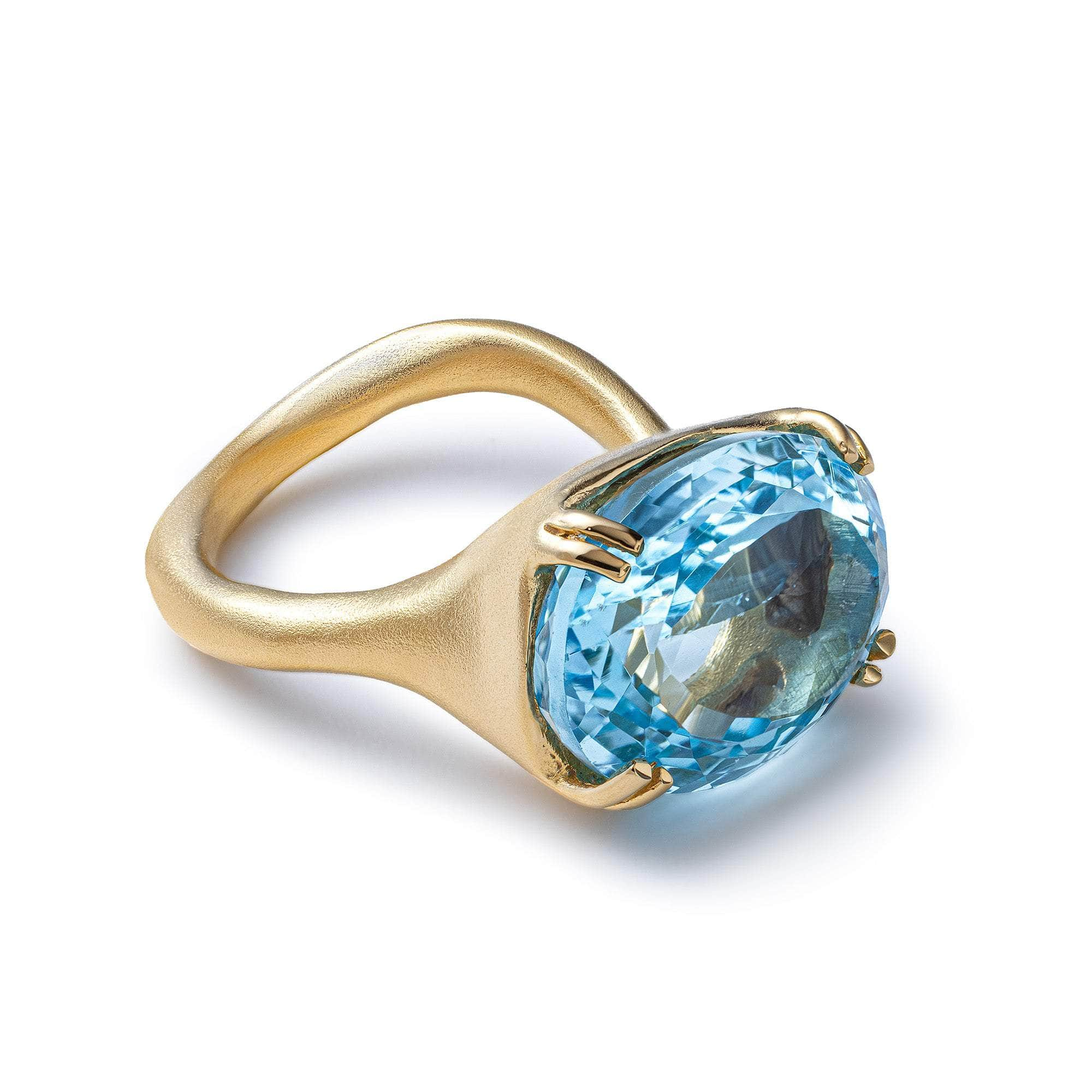 Erya Blue Topaz Ring GERMAN KABIRSKI