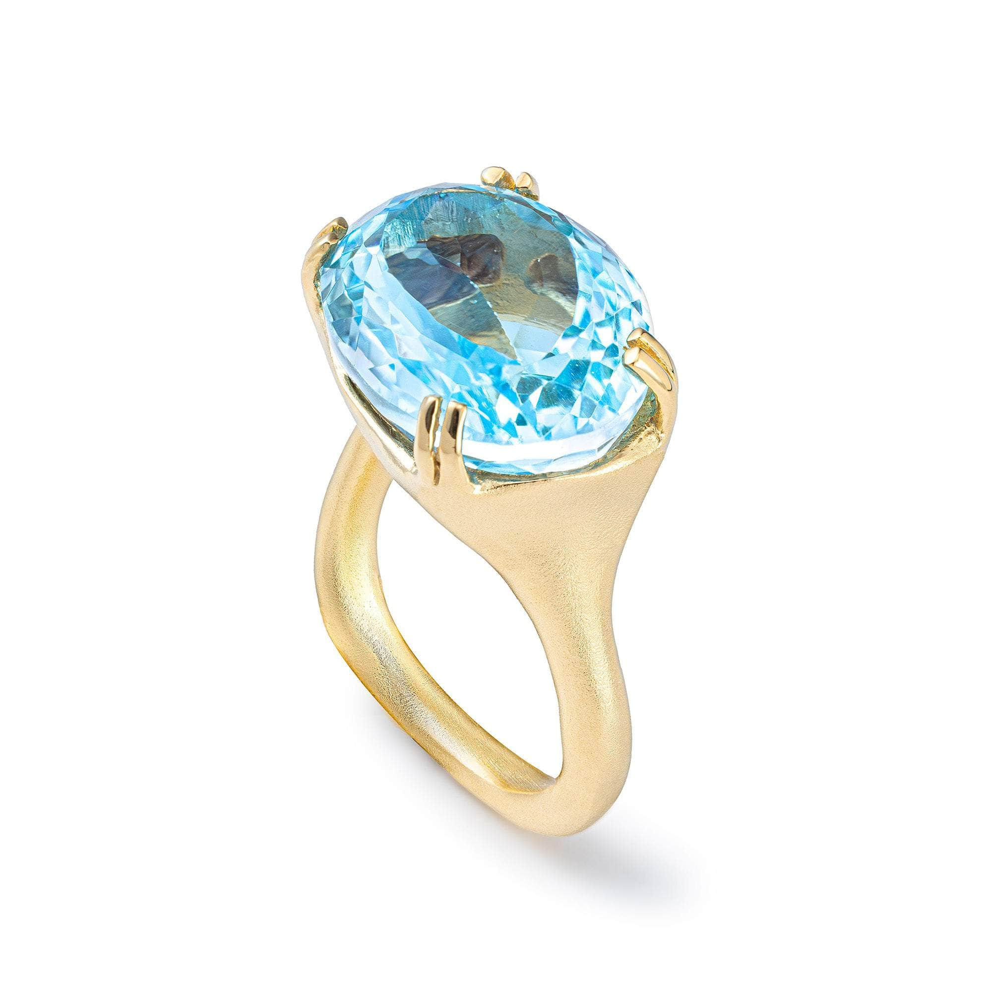 Erya Blue Topaz Ring GERMAN KABIRSKI