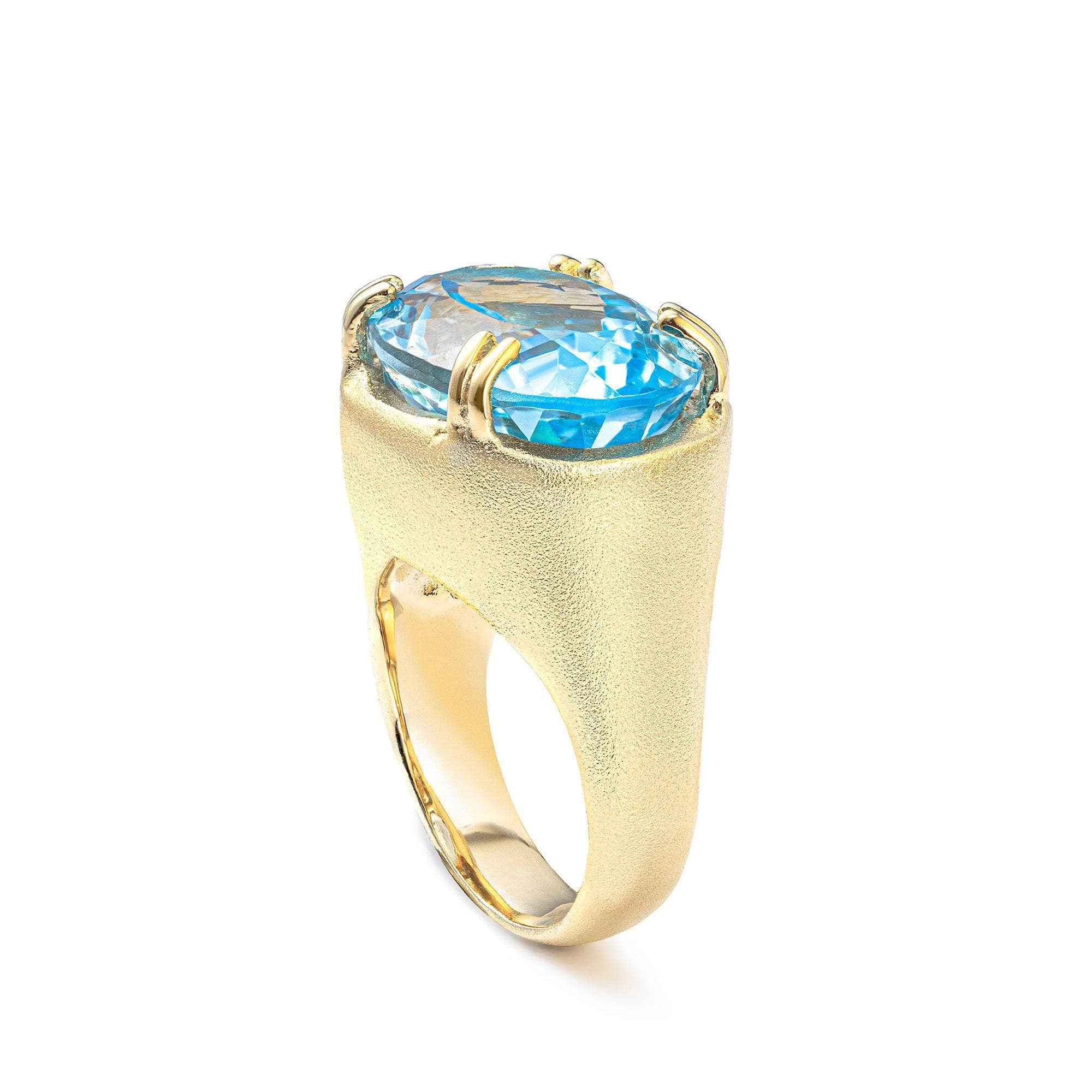 Tethys Blue Topaz Ring GERMAN KABIRSKI