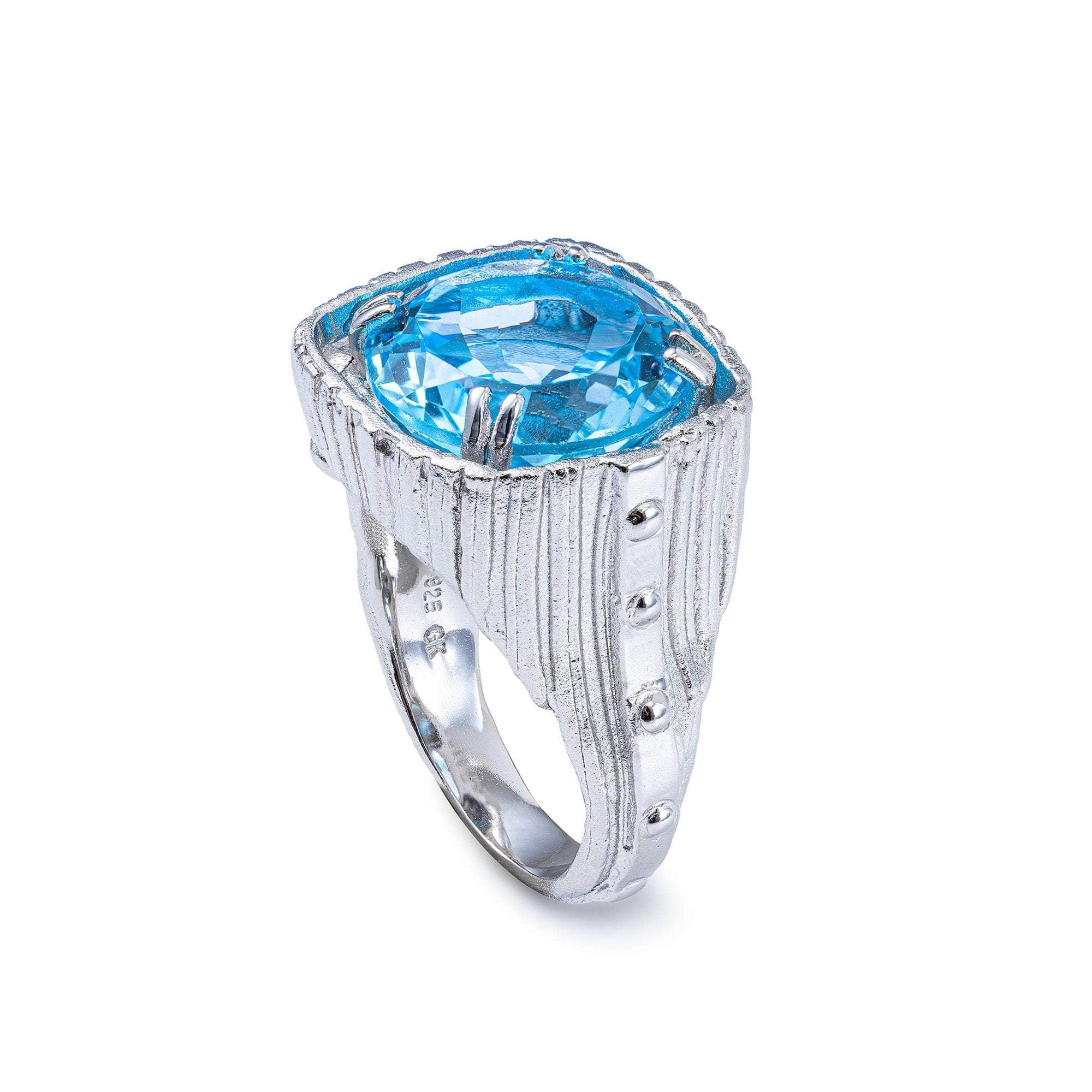 Lyric Blue Topaz Ring GERMAN KABIRSKI