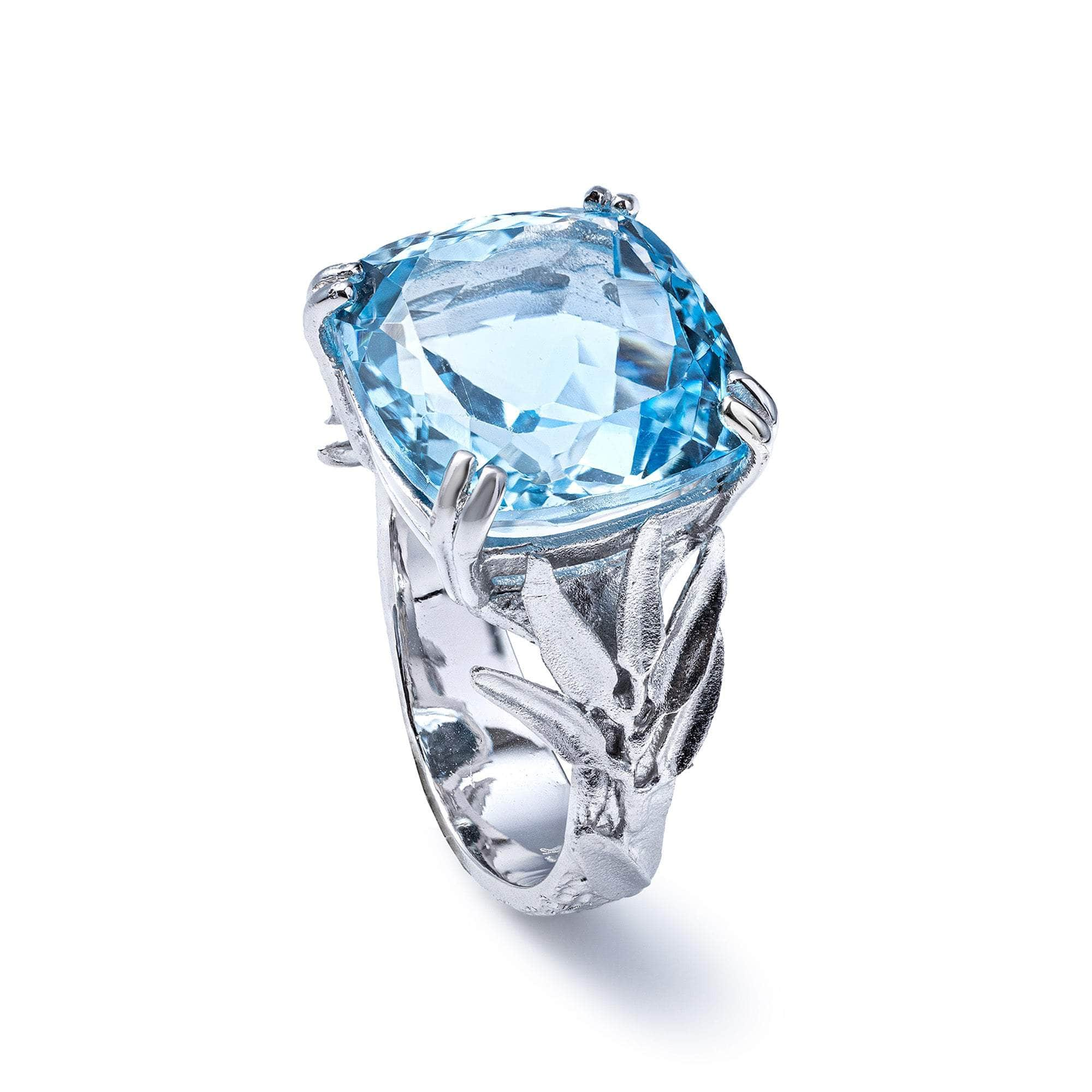 Khnum Blue Topaz Ring