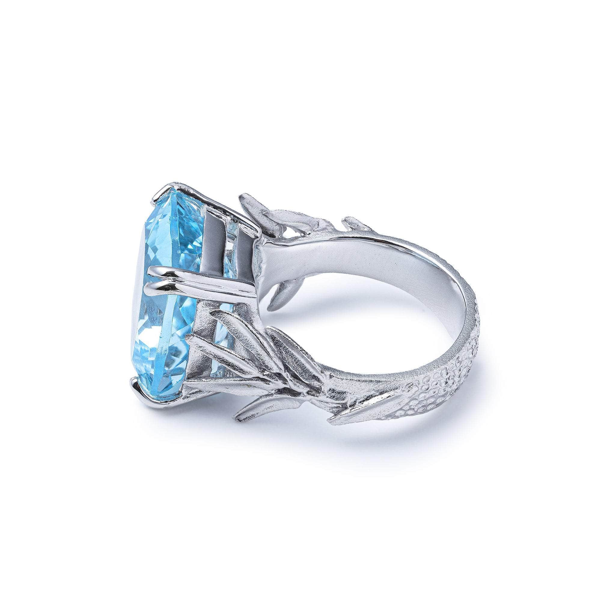 Khnum Blue Topaz Ring GERMAN KABIRSKI