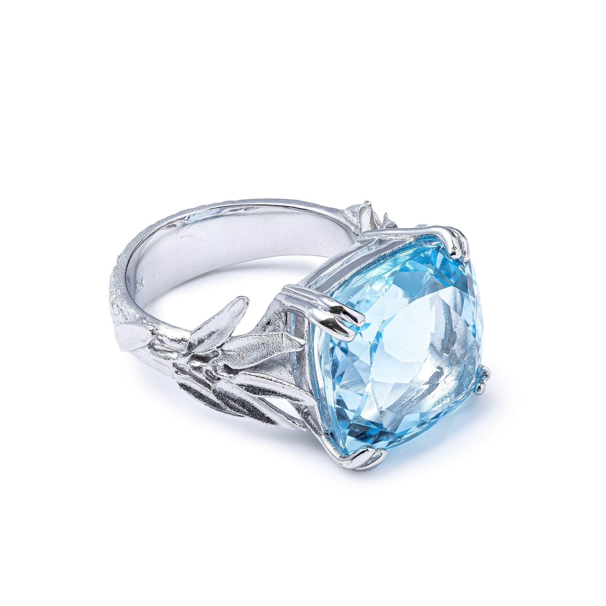 Khnum Blue Topaz Ring GERMAN KABIRSKI