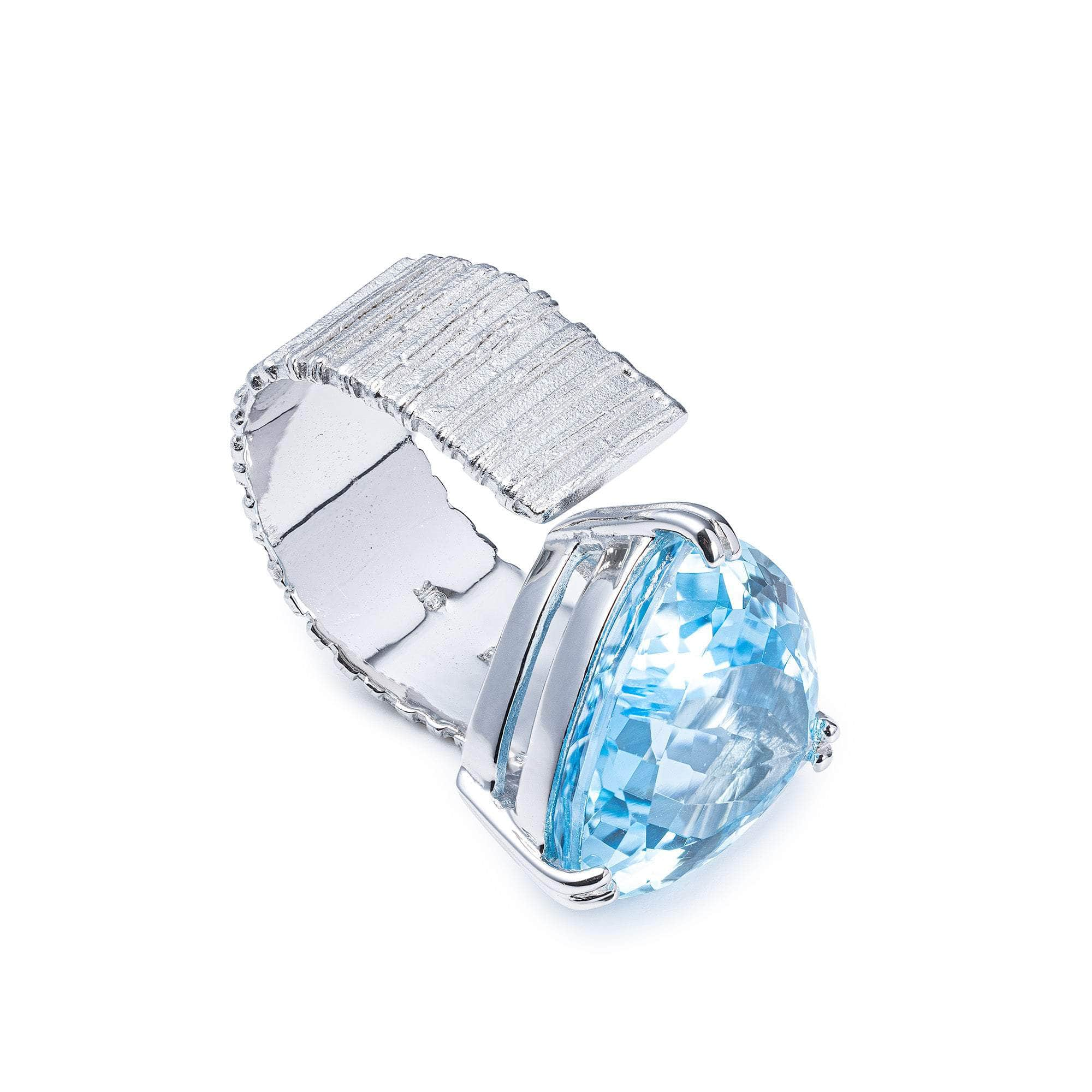 Heket Blue Topaz Ring GERMAN KABIRSKI