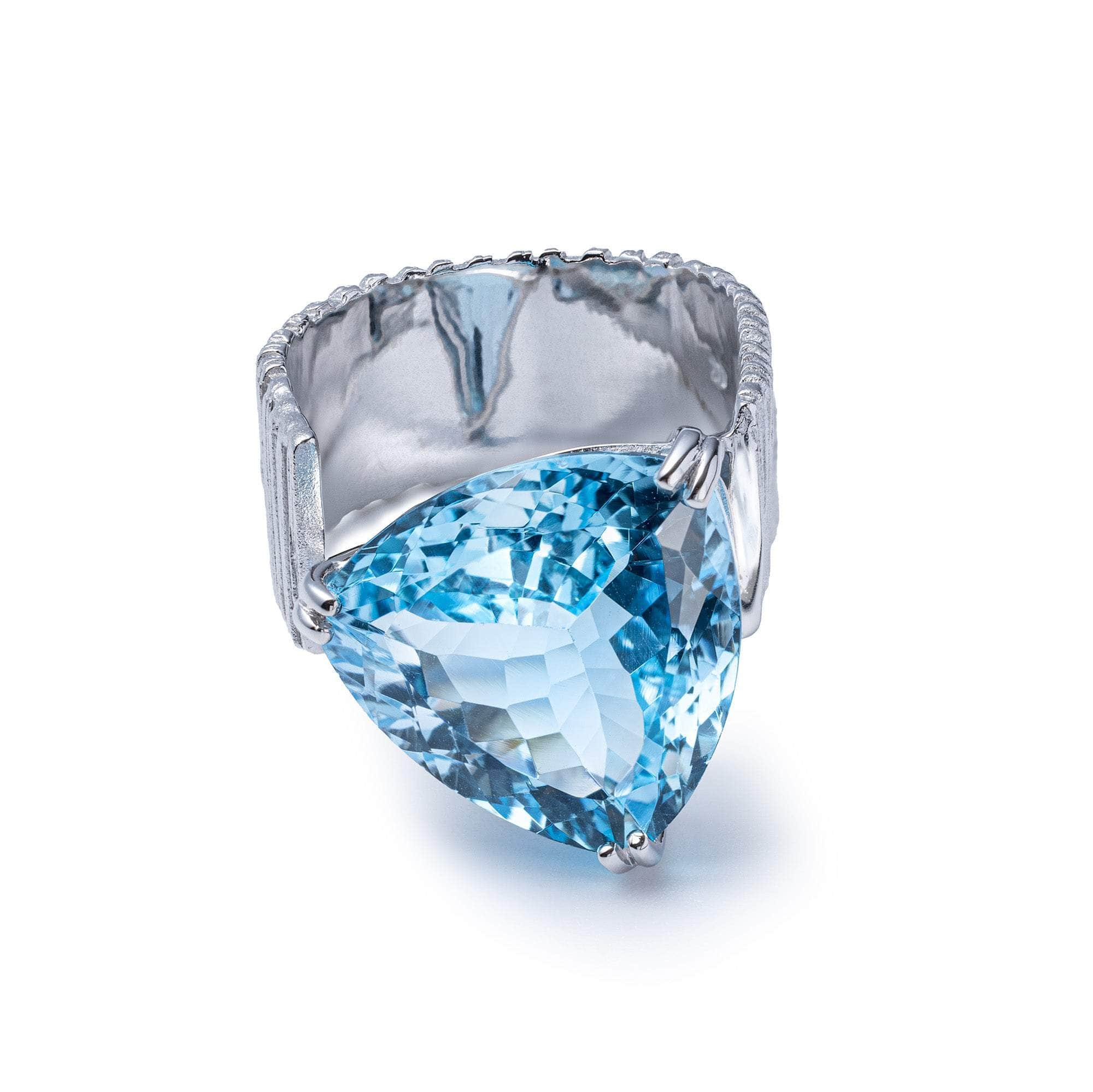 Heket Blue Topaz Ring GERMAN KABIRSKI