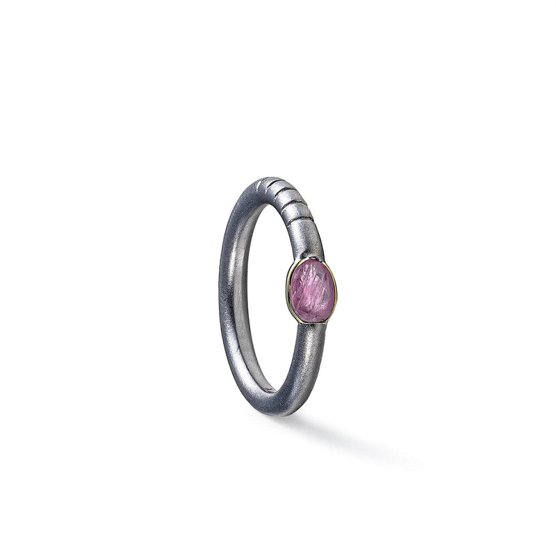 Musa Pink Sapphire Ring (Black Rhodium) GERMAN KABIRSKI