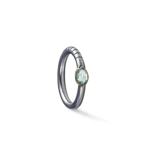 Thina Green Sapphire Ring (Black Rhodium) GERMAN KABIRSKI