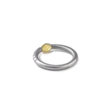 Thaia Yellow Sapphire Ring (White Rhodium) GERMAN KABIRSKI