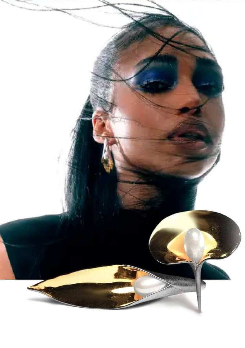  wearing German Kabirski Jewelry
