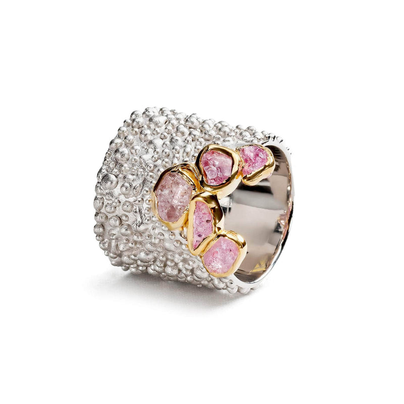 Ring Rhonia Pink Sapphire Ring Rhonia Pink Sapphire Ring, Ring by GERMAN KABIRSKI