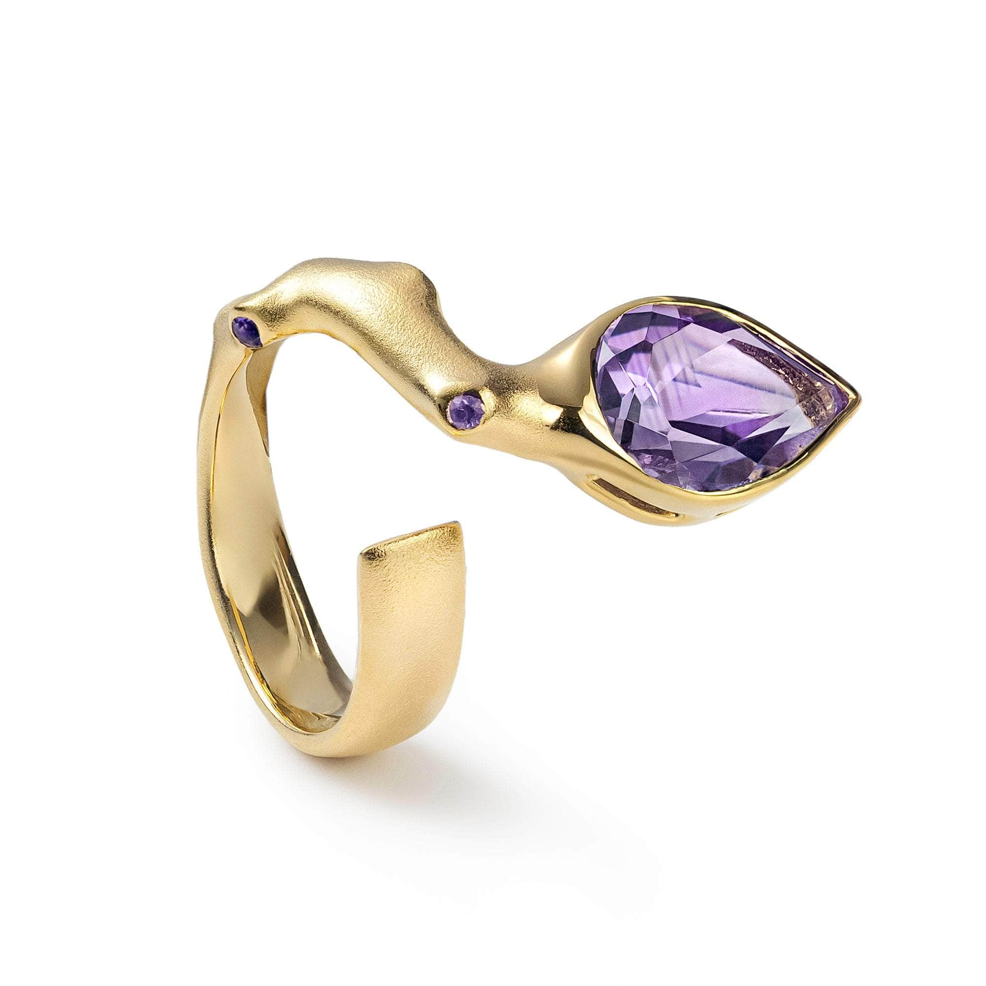 Aegir Amethyst Ring GERMAN KABIRSKI