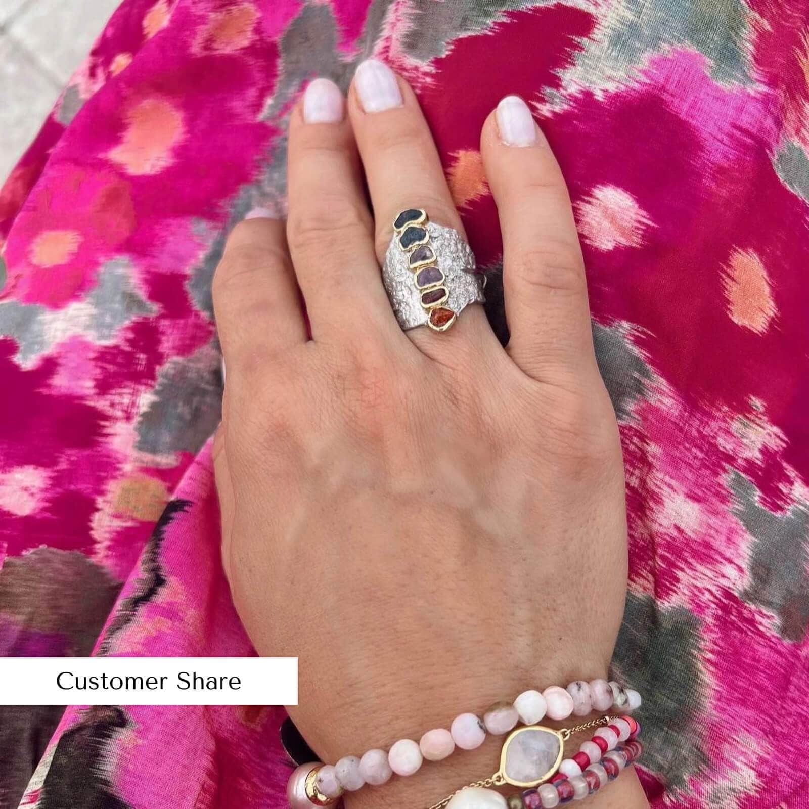 Alotar Fancy Sapphire Ring