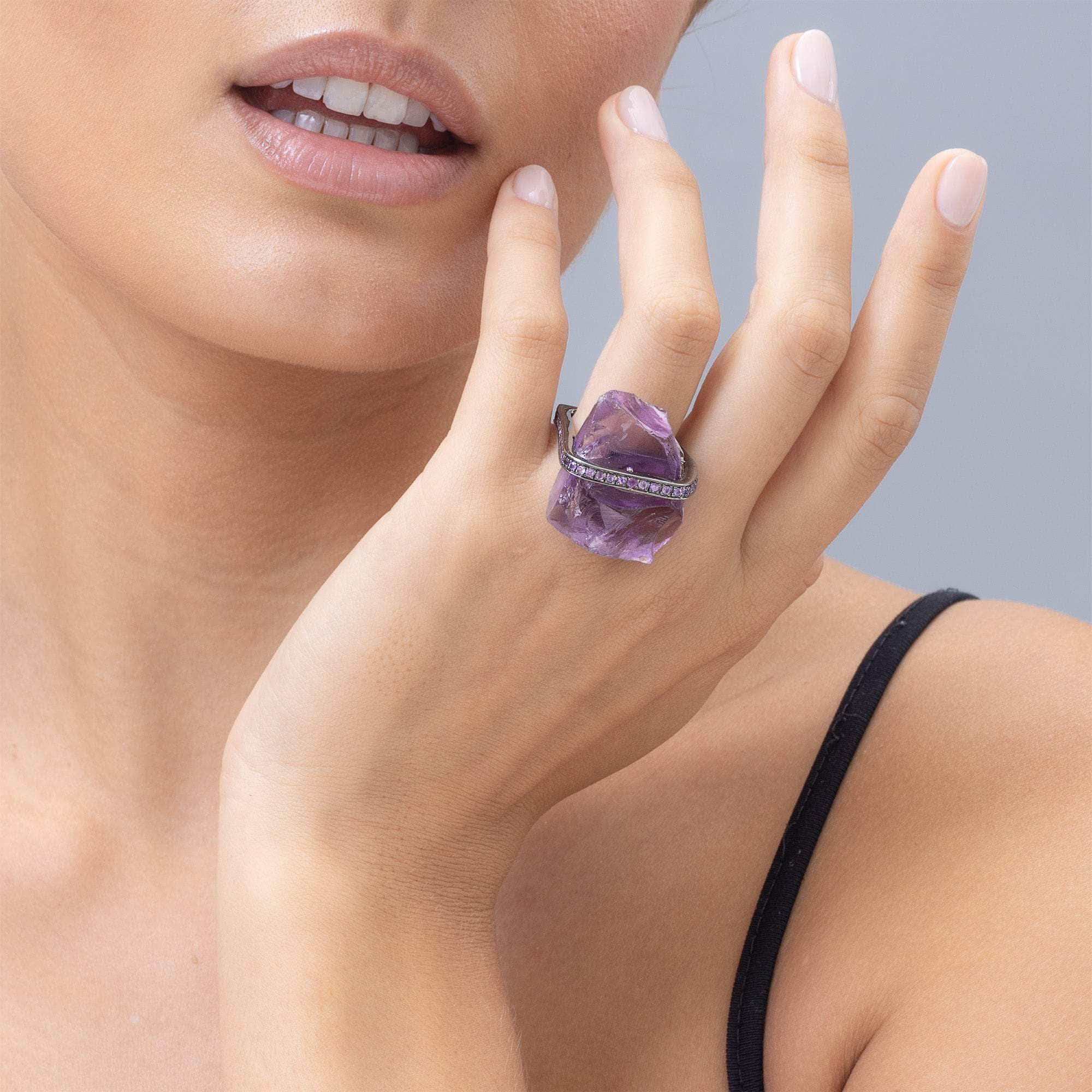 Amadea Amethyst Ring