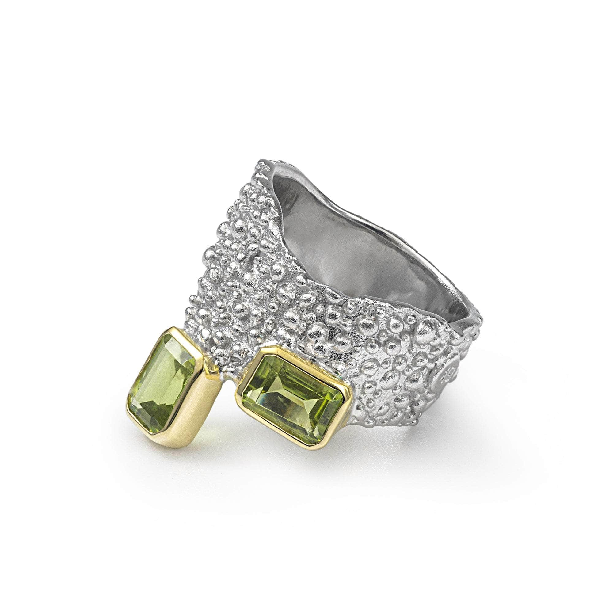 Aviv Peridot Ring GERMAN KABIRSKI