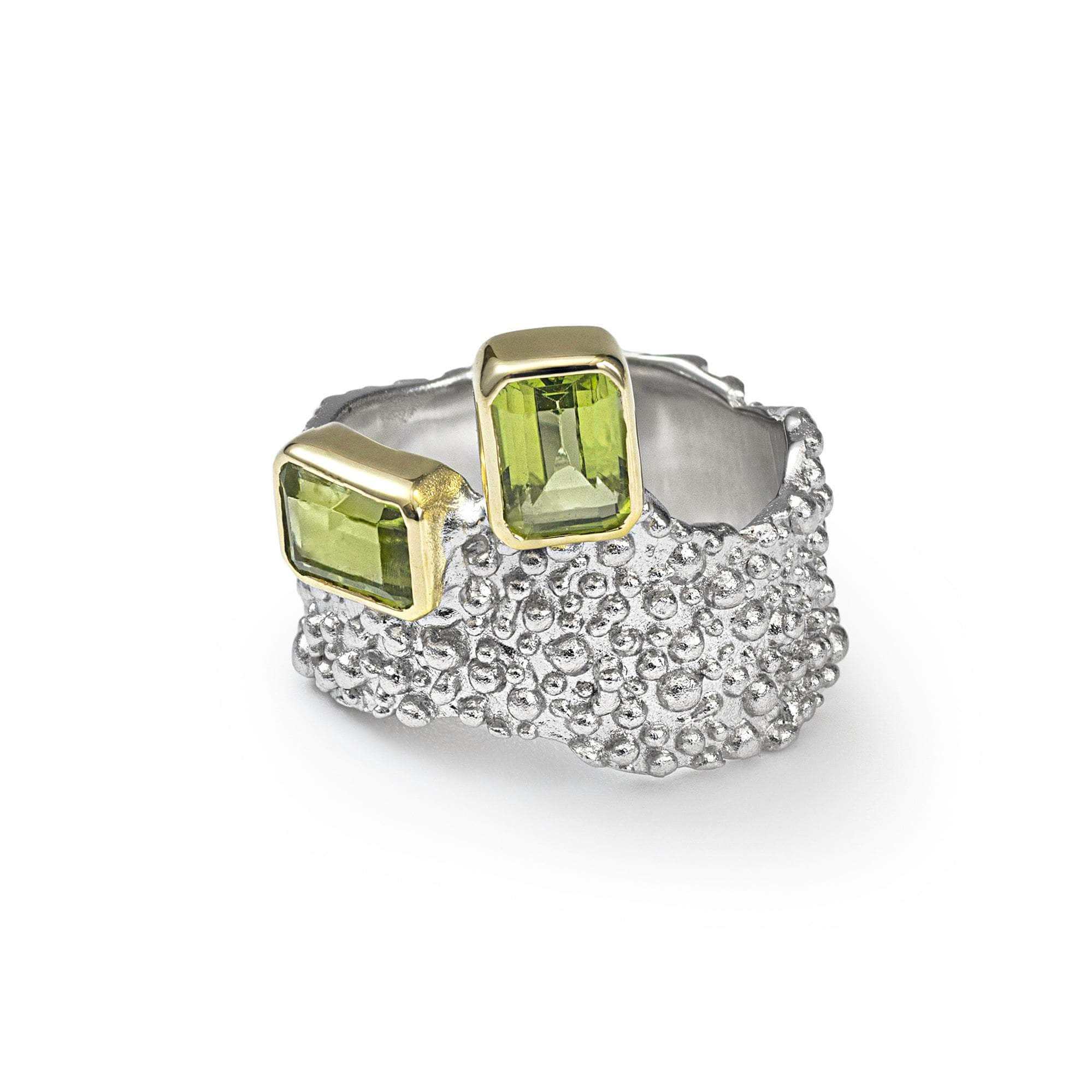 Aviv Peridot Ring GERMAN KABIRSKI