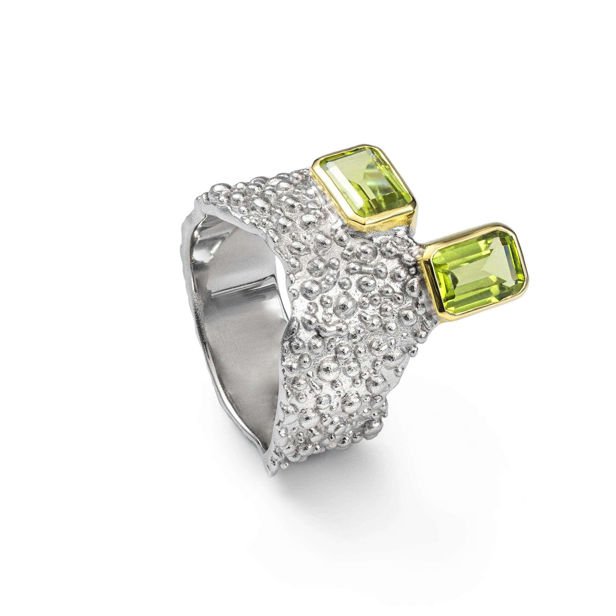 Aviv Peridot Ring GERMAN KABIRSKI